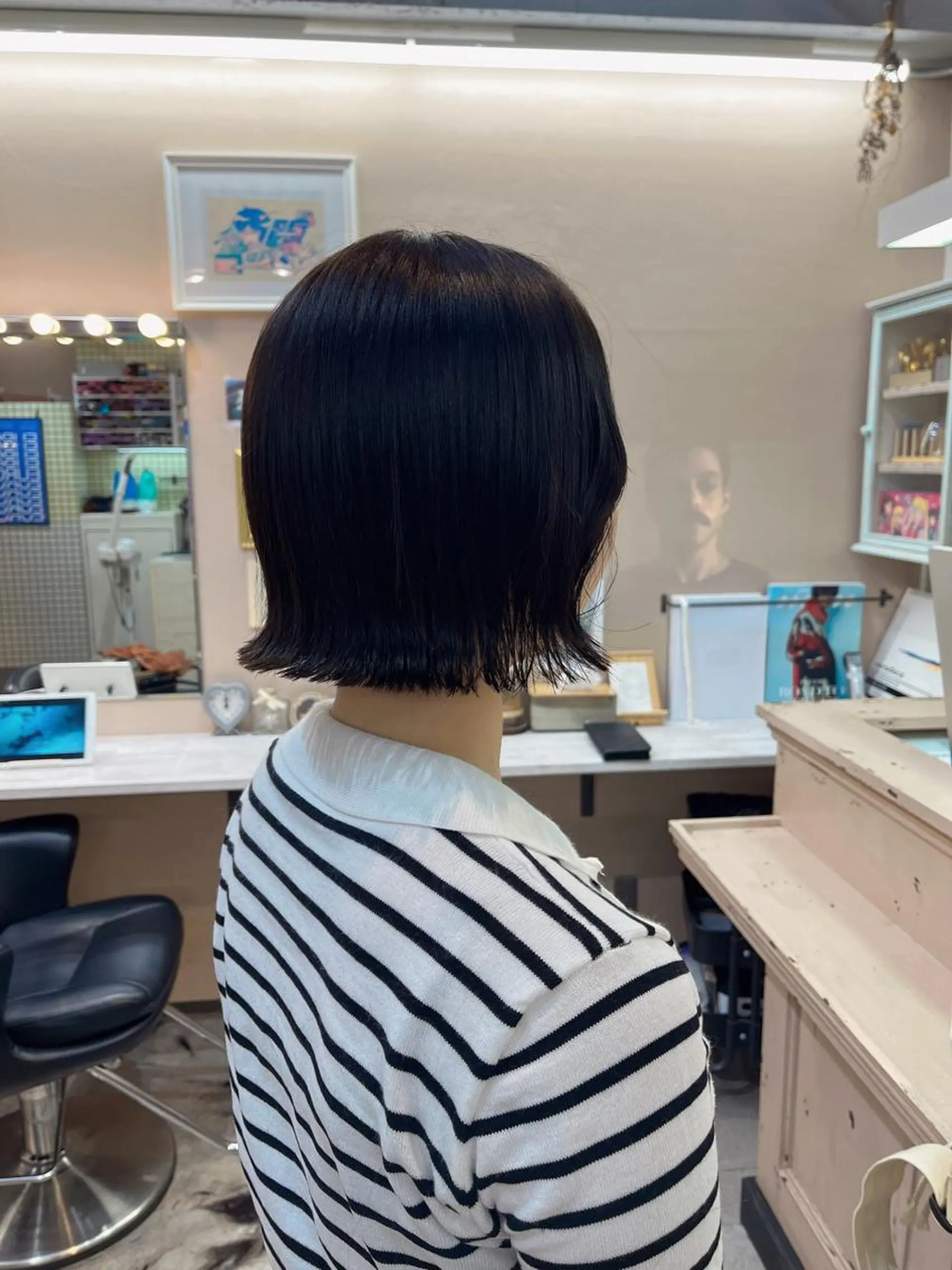 ショート カラー カット ヘアカラー トリートメント MIES amane(アマネ)のヘアスタイル