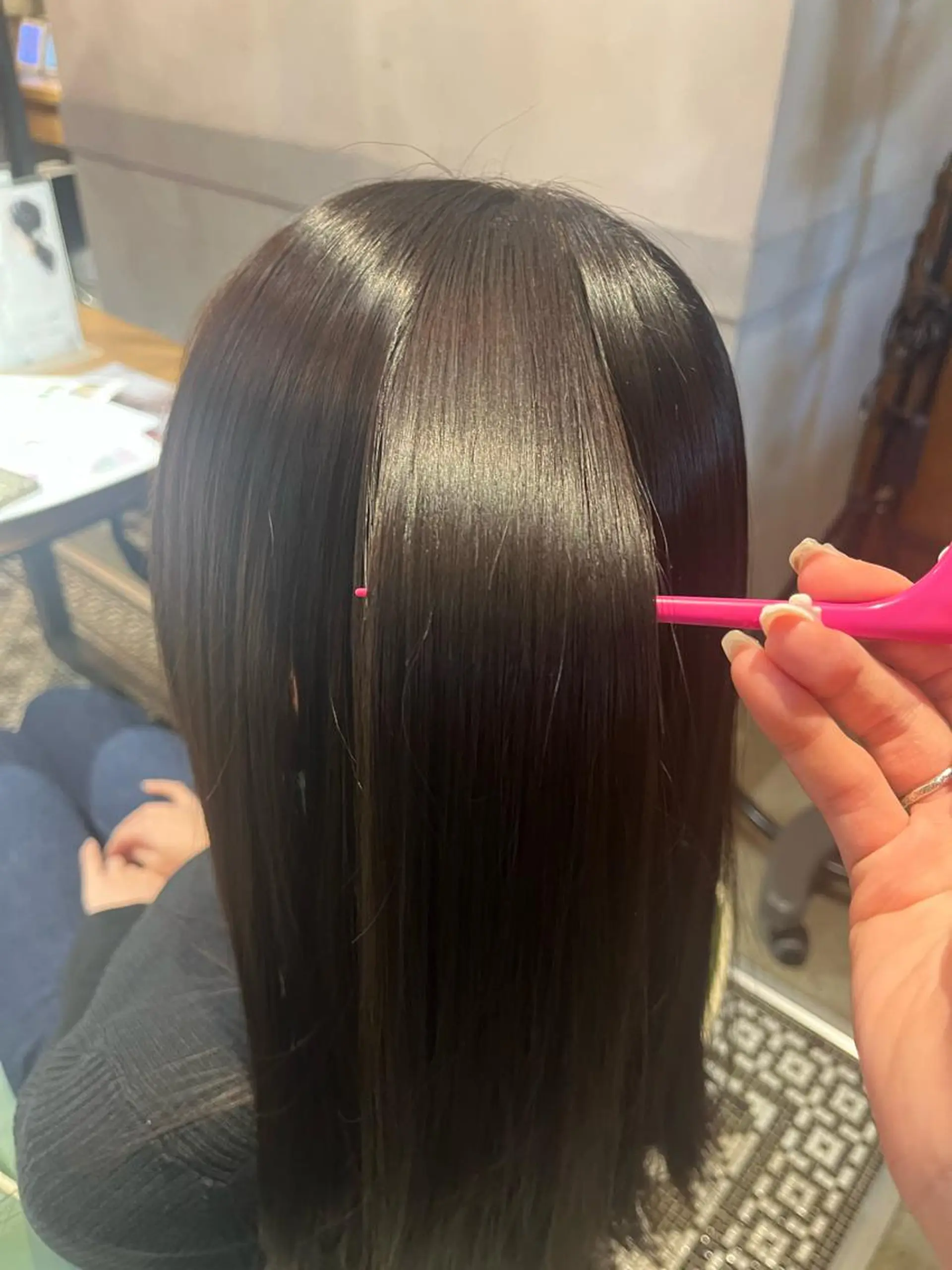 ロング SEKINE KANAのヘアスタイル