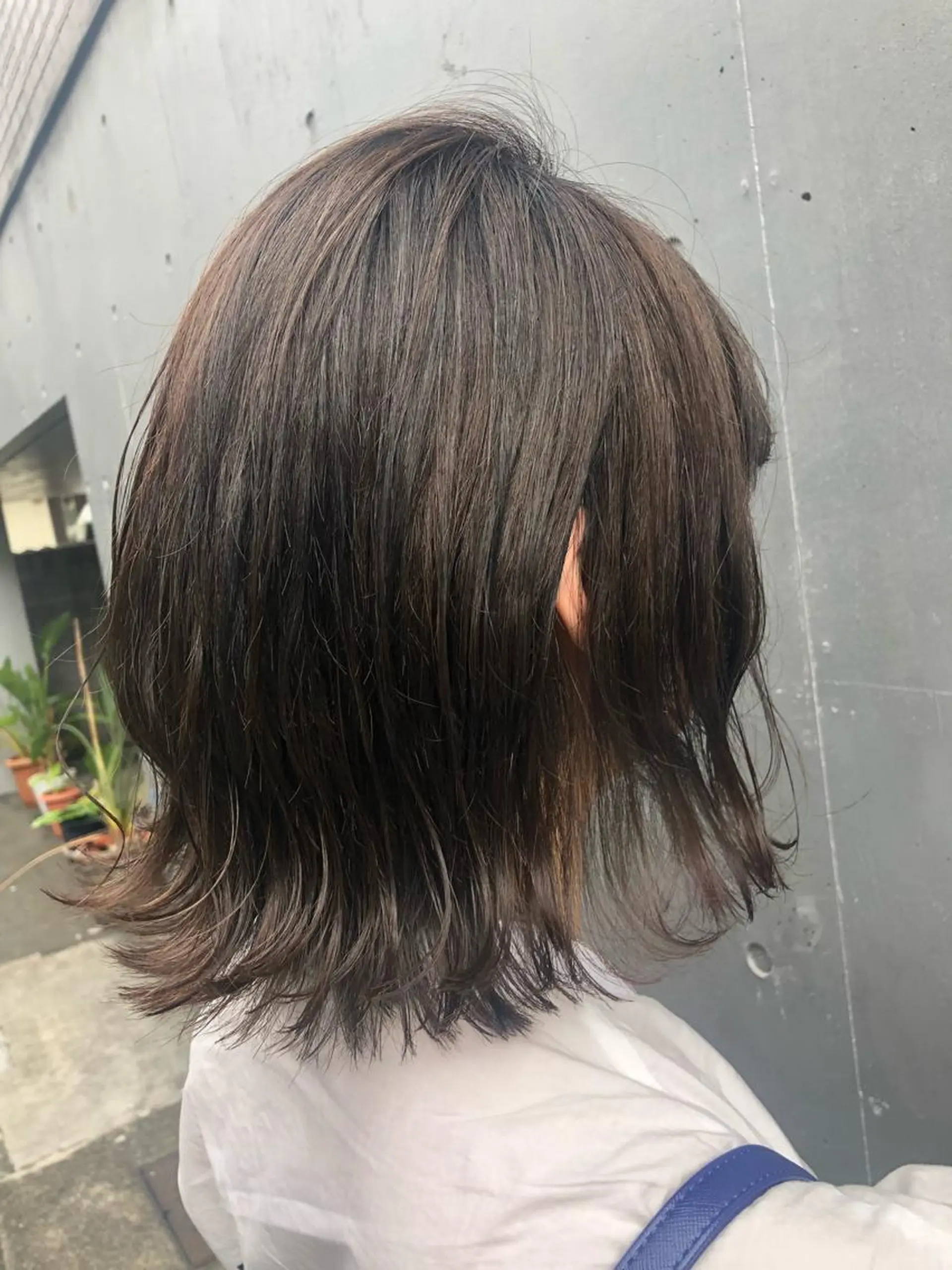 ミディアム カット ヘアカラー トリートメント お気に入り数2.3万 🏆SHO🏆のヘアスタイル