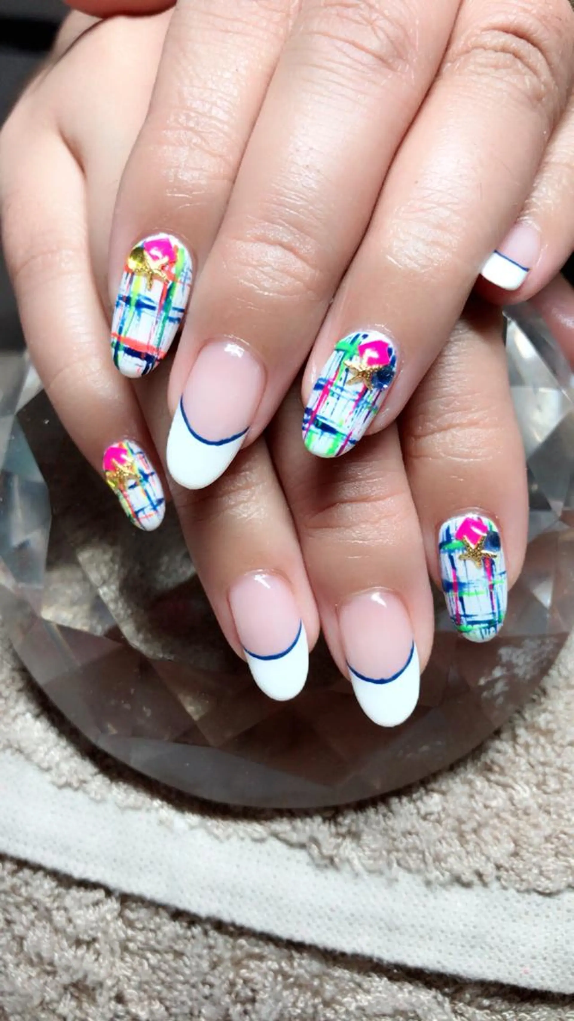 ネイル ネイル/耳つぼ /新ホワイトニングのネイルデザイン