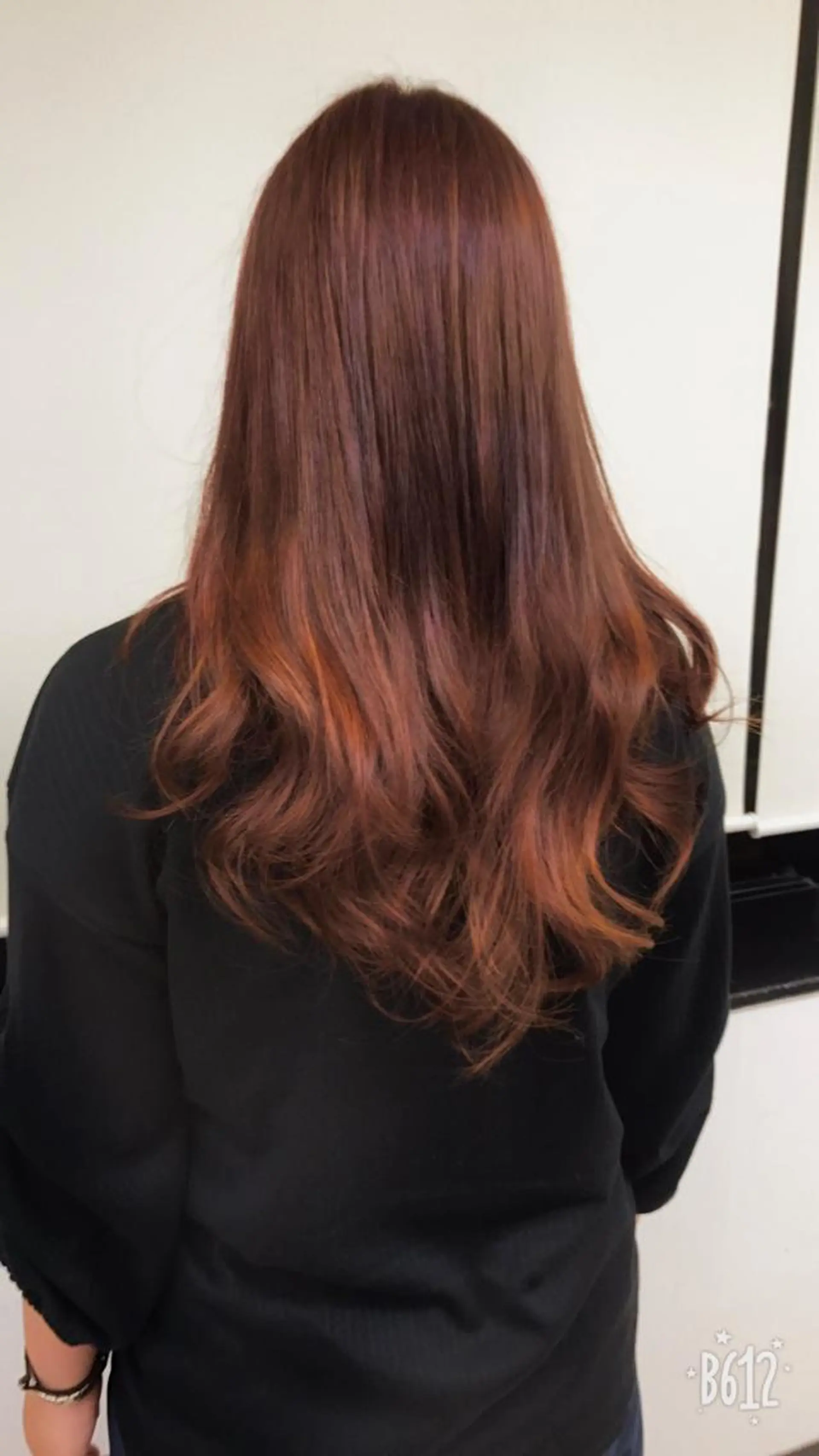 ロング 石川 奈緒子のヘアスタイル