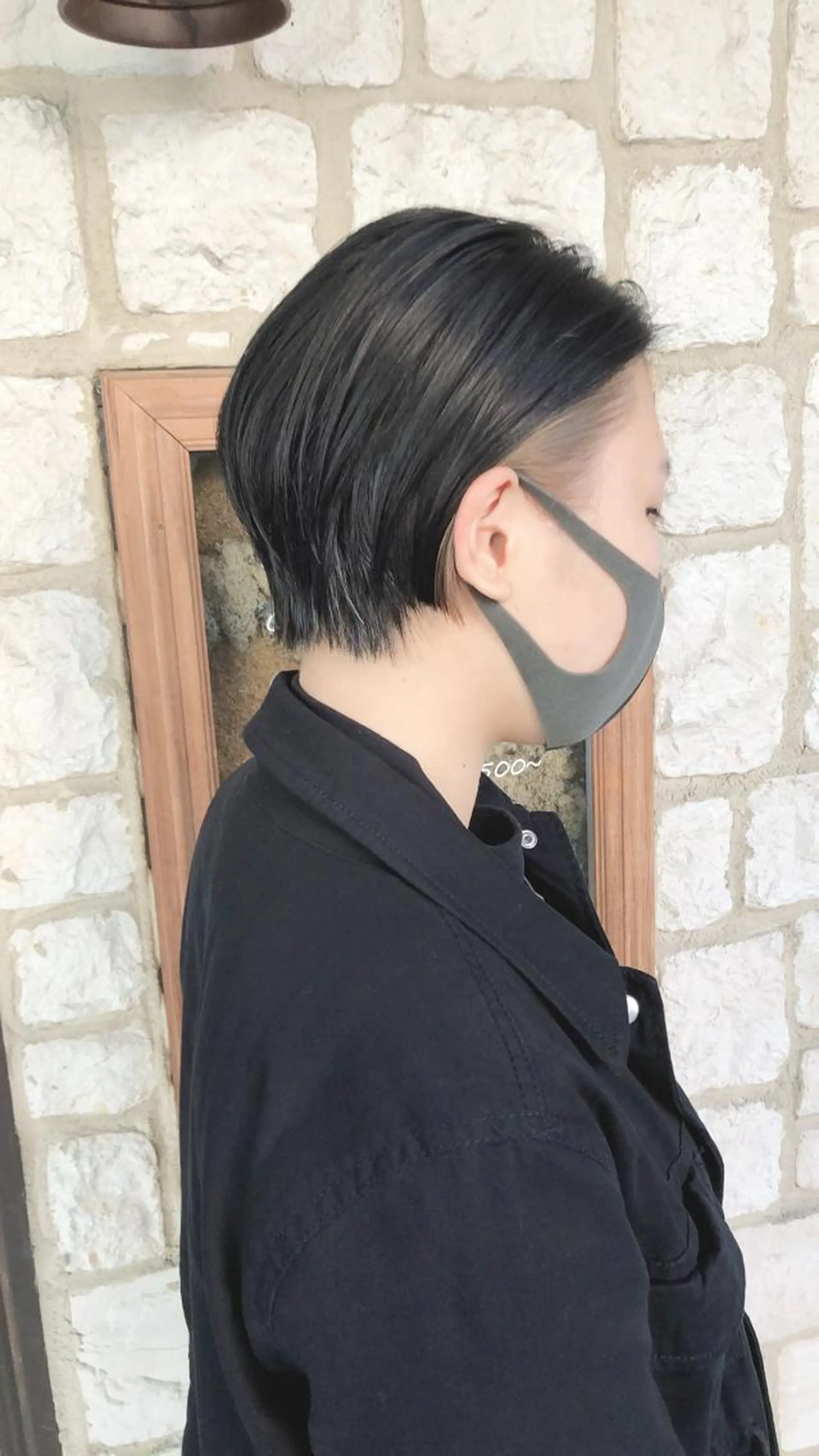 ショート カラー ヘアアレンジ ベージュカラー インナーカラー カット 縮毛矯正 トリートメント 髪質改善/透明感 OAK兵庫のヘアスタイル