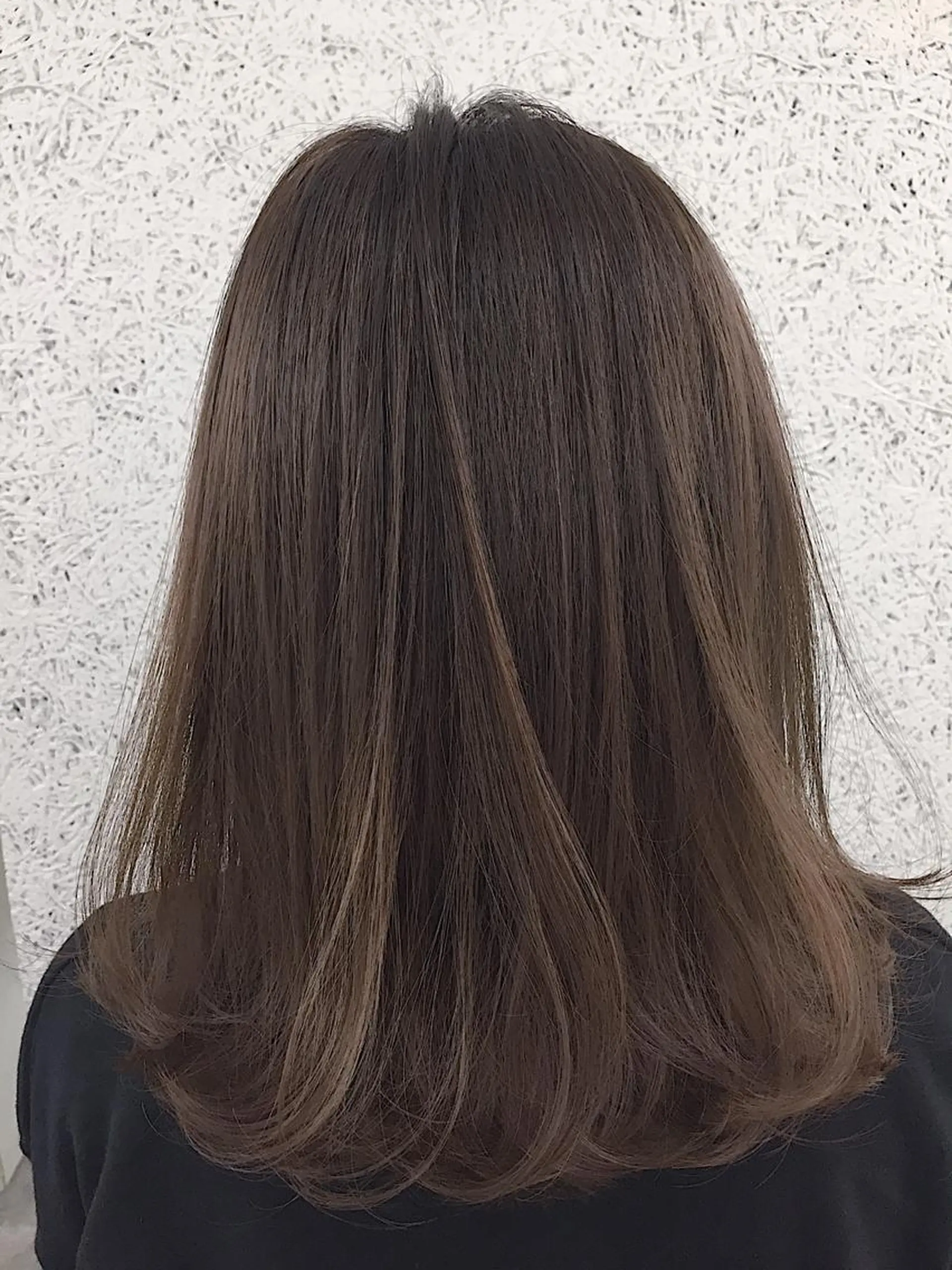 ミディアム カラー ヘアアレンジ アディクシーカラー アッシュ バレイヤージュ ブリーチ ケアブリーチ ✨ハイクオリティ✨ 山本香也のヘアスタイル