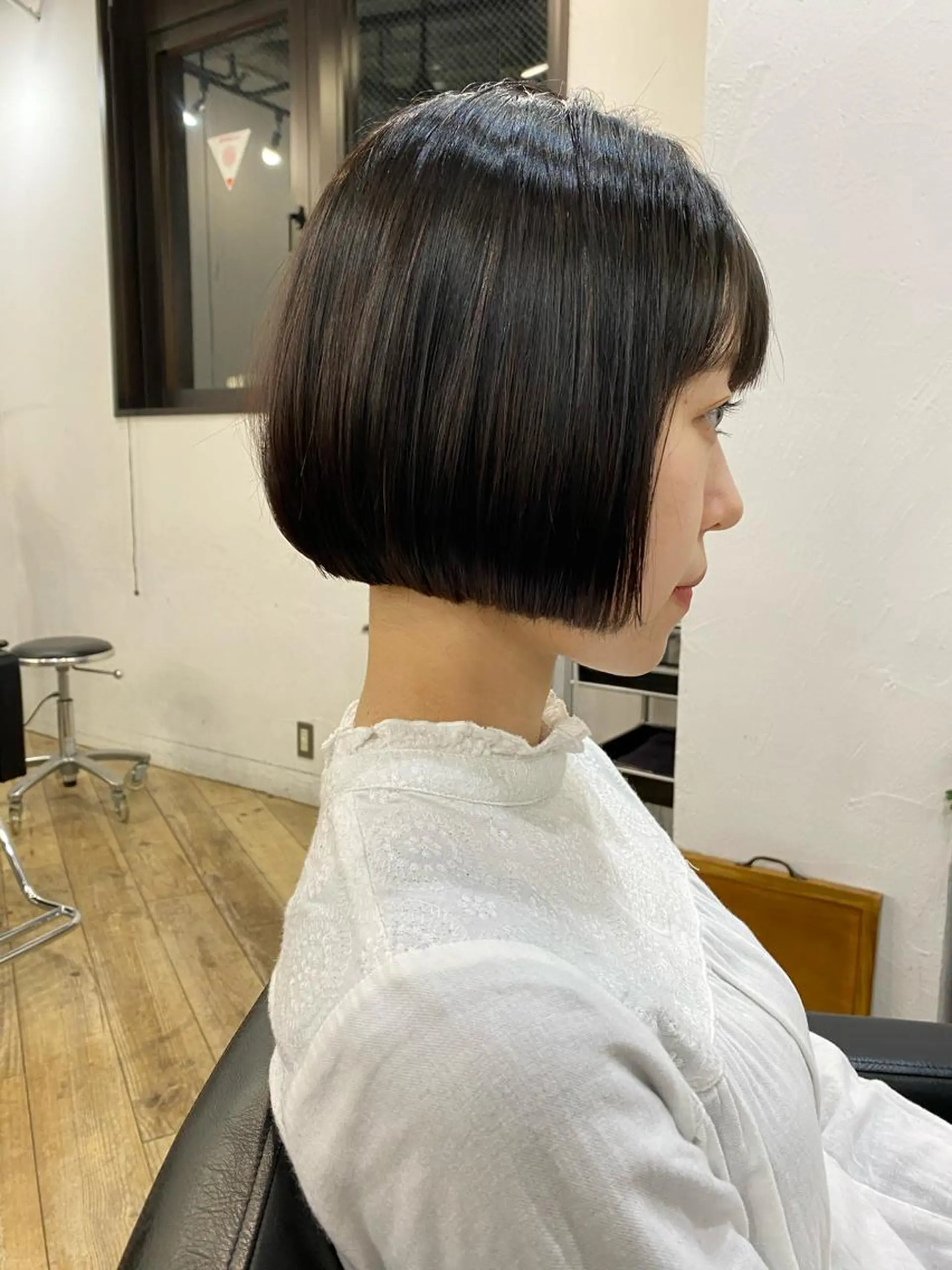 ショート ブリーチダブルカラー ハイライト/山本喜熙のヘアスタイル