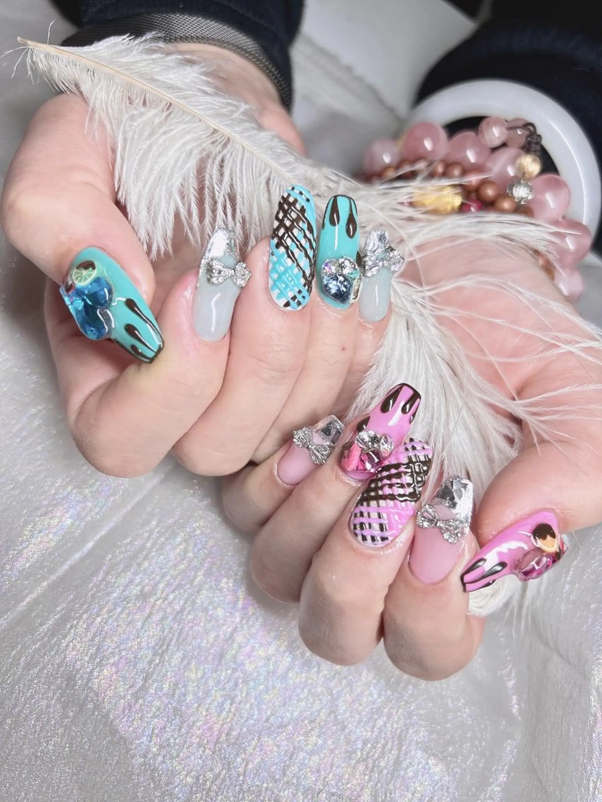 ネイル 長さだし専門店 M2　rikaのネイルデザイン