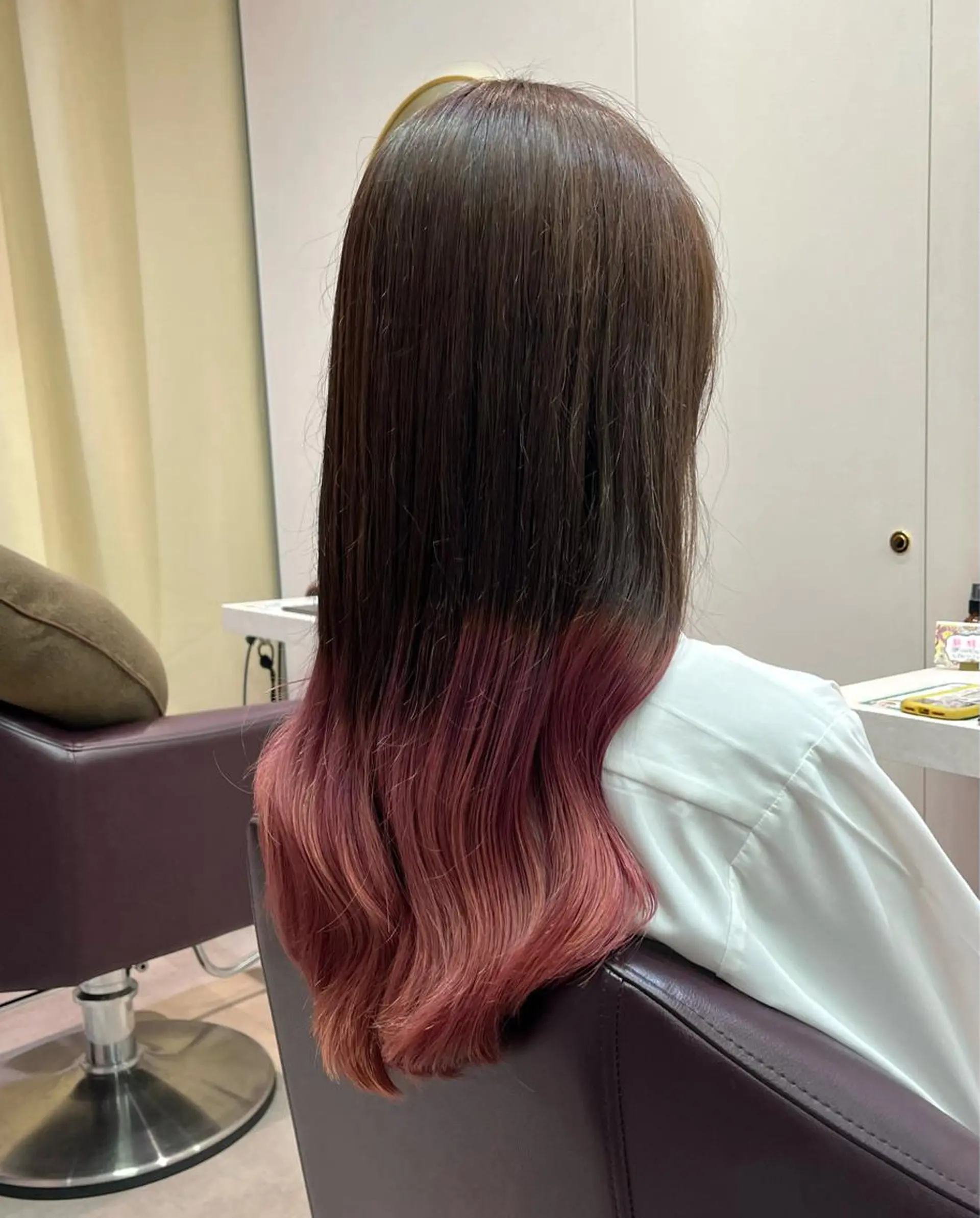 ロング カラー カラー/塚原里沙 川崎のヘアスタイル