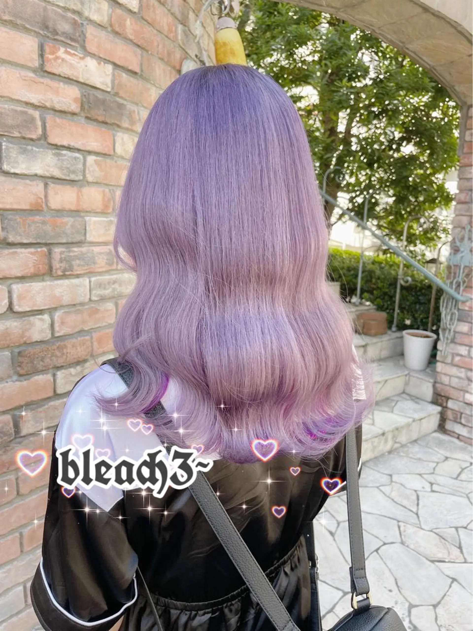 ロング アッシュ アッシュグレー アッシュグレージュ ミストバング ピンクブラウン 💞ハイトーン/ヘア アレンジ💞 くるみのヘアスタイル