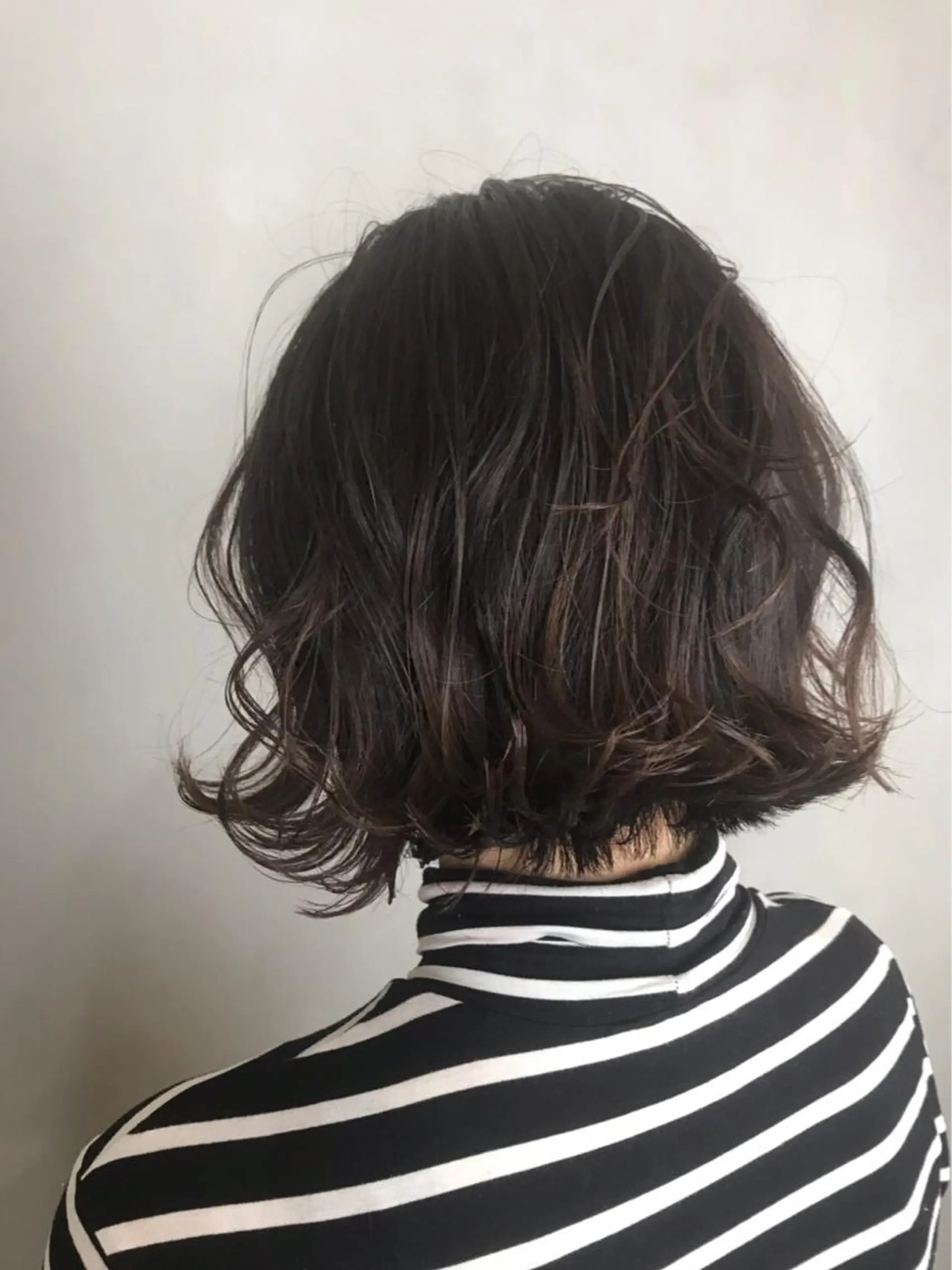 ミディアム カラー パーマ BROCANTE立川 karasawa.nのヘアスタイル