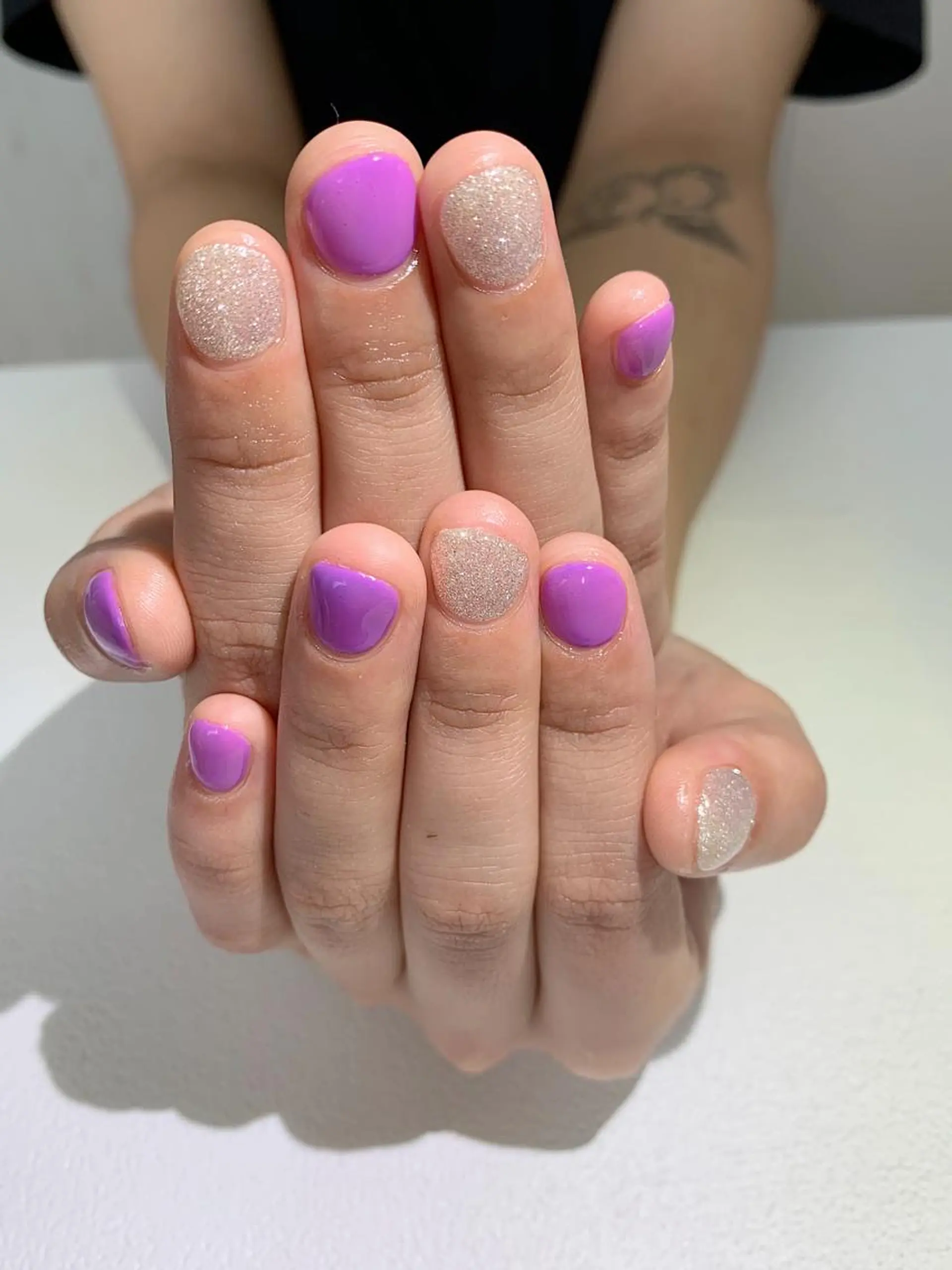 キッズ ネイル ワンカラーネイル GULLIG söt GULLIGのネイルデザイン