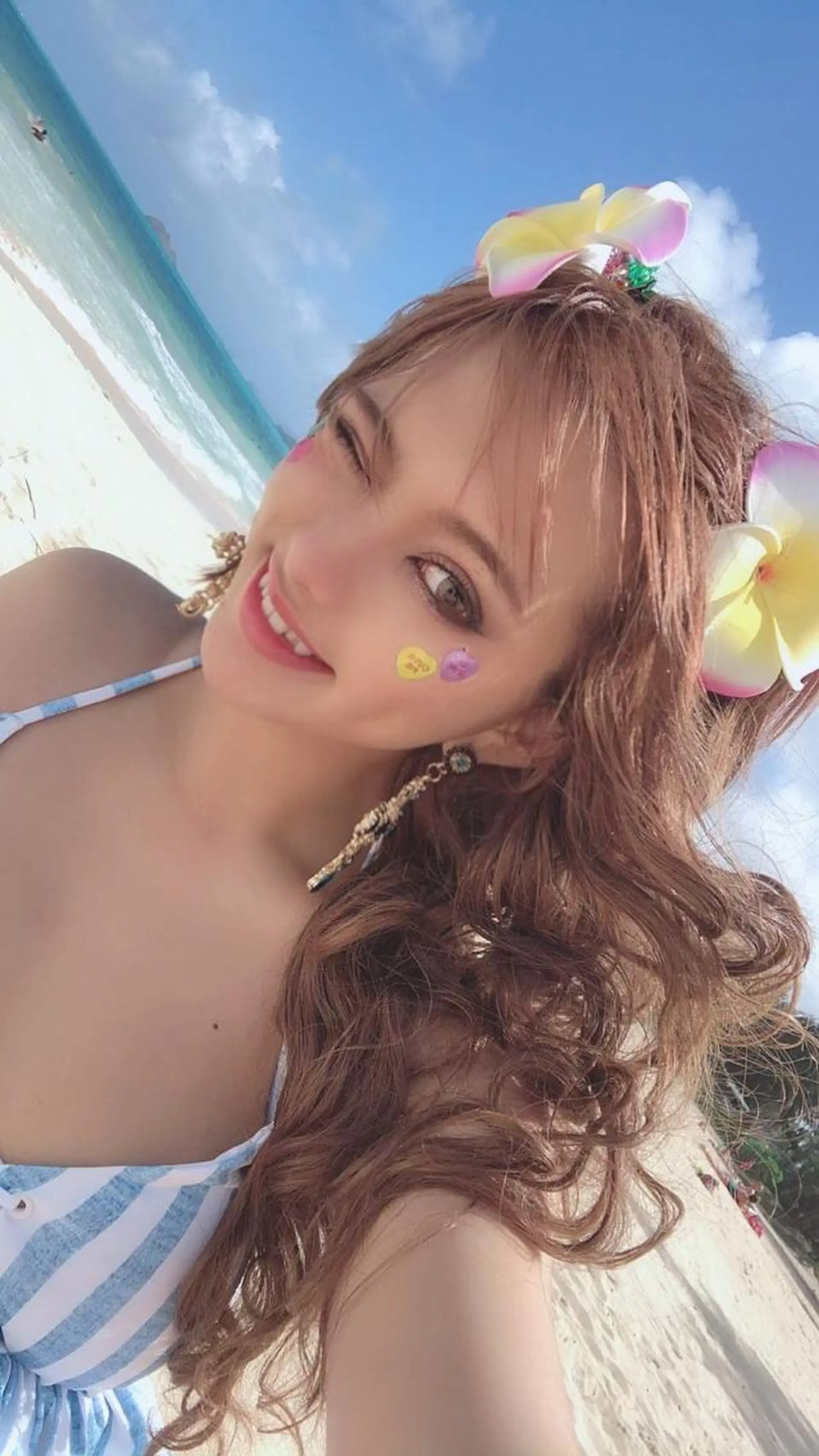 ロング カラー エクステ 韓国カラー/エクステ carryのヘアスタイル