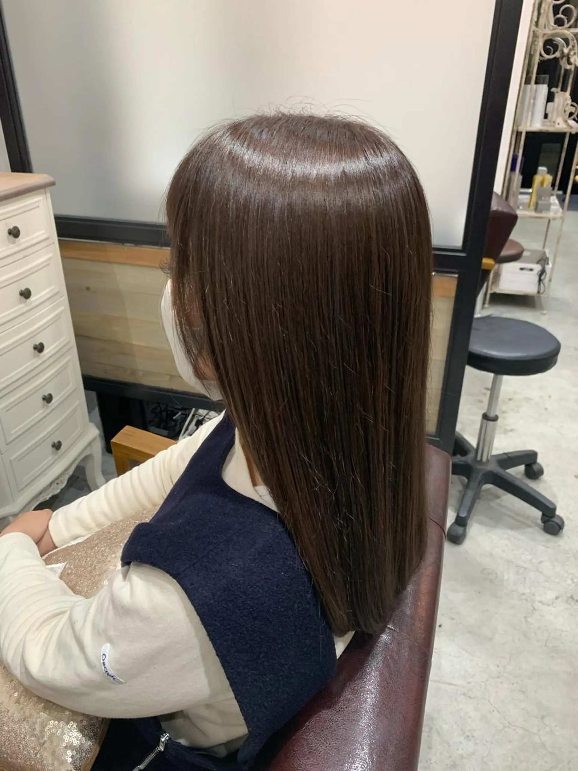 ロング ヘアカラー トリートメント LITTLE _KATOのヘアスタイル