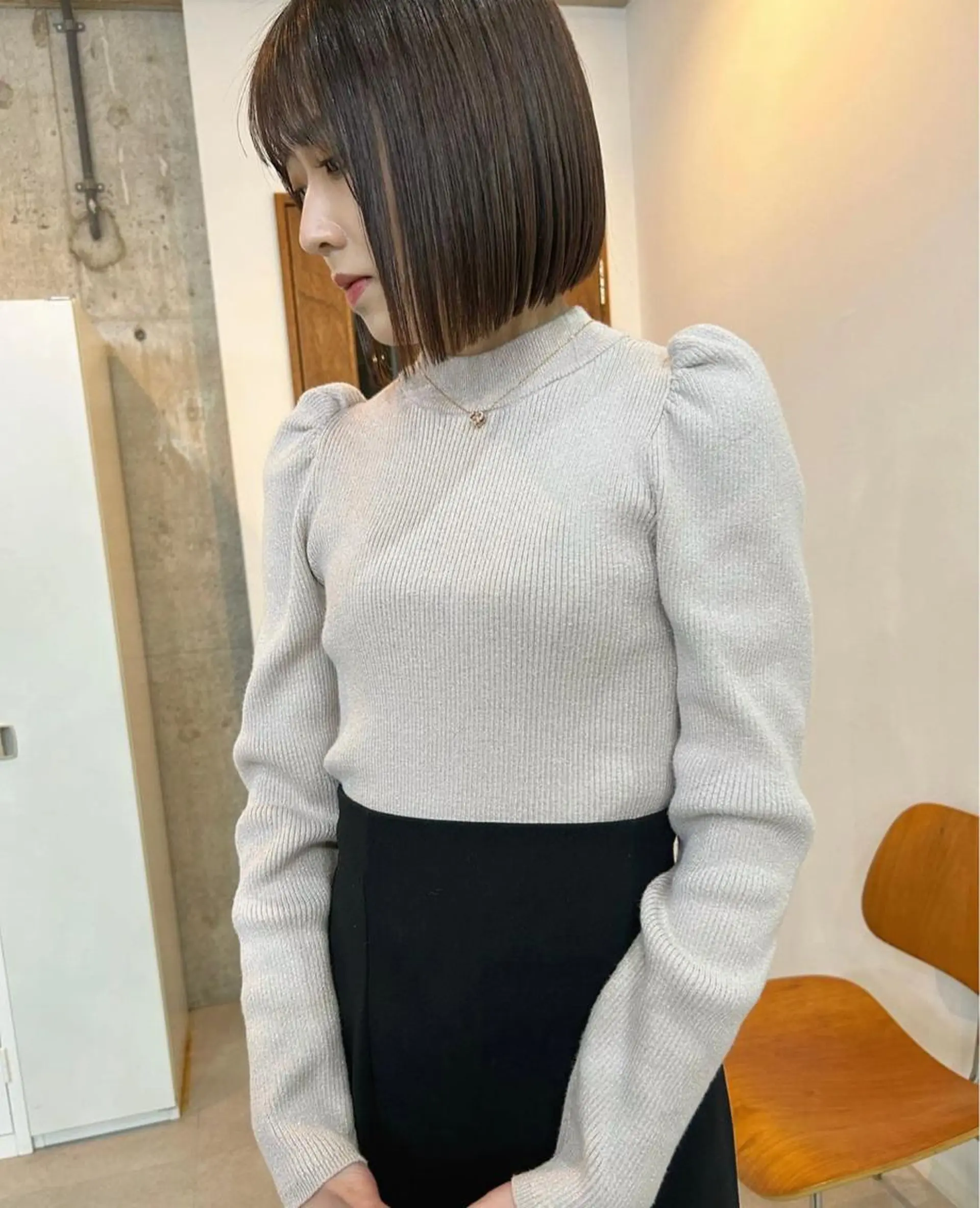 ショート カラー なかの たくみのヘアスタイル