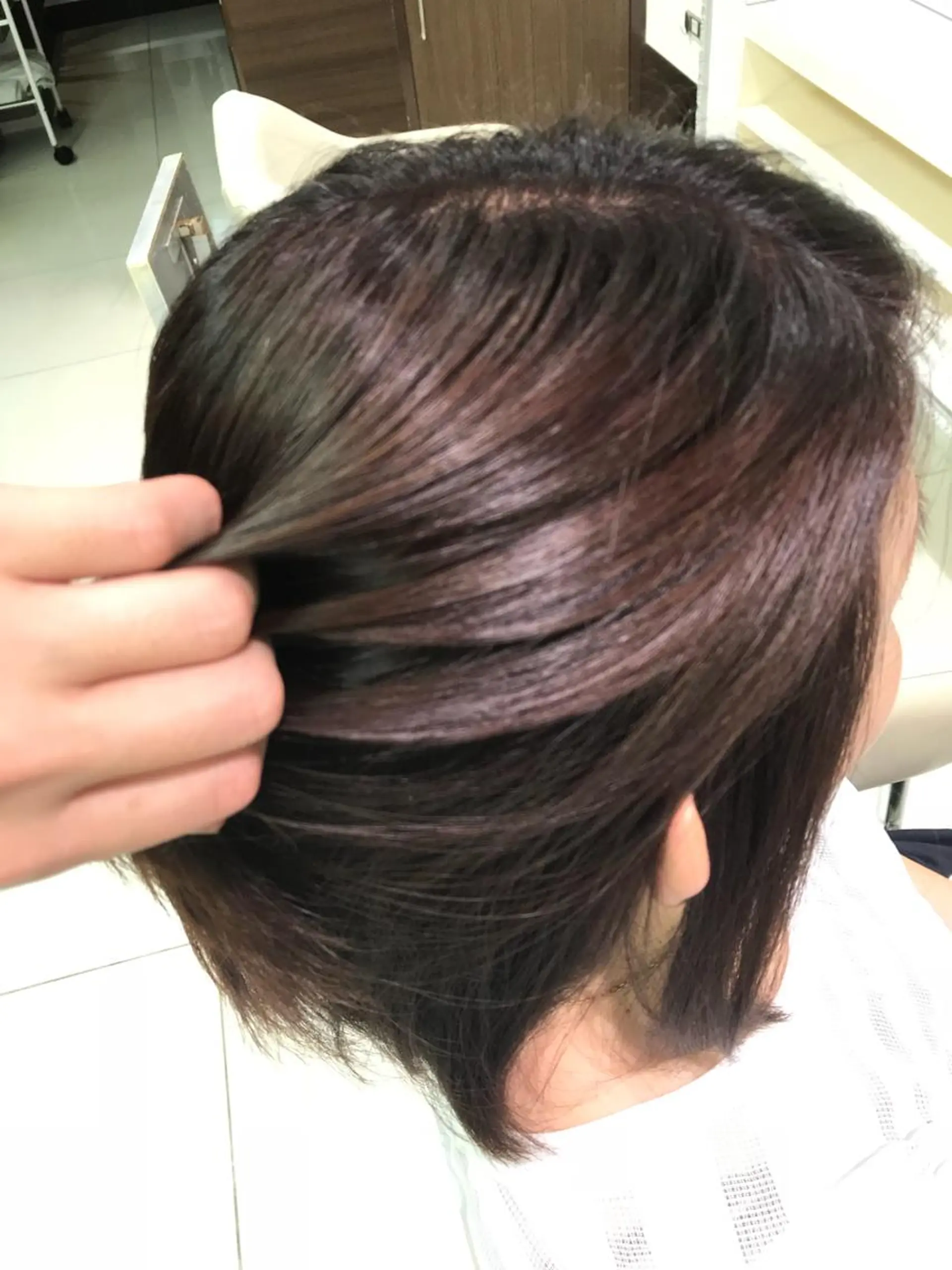 ミディアム 【ハイライトに自信】 福田 将太のヘアスタイル