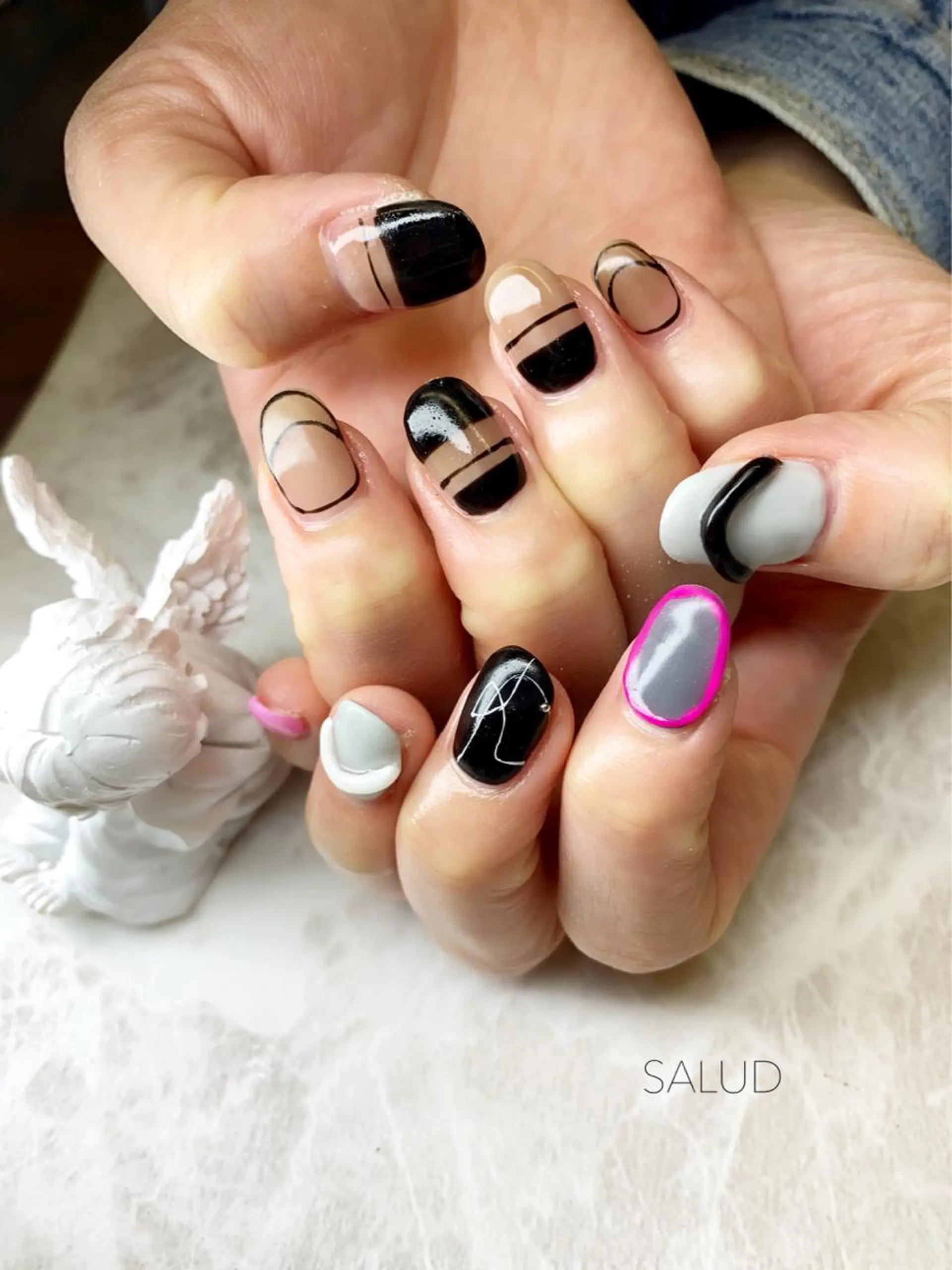 ネイル ハンドネイル Nail Salon SALUDのネイルデザイン