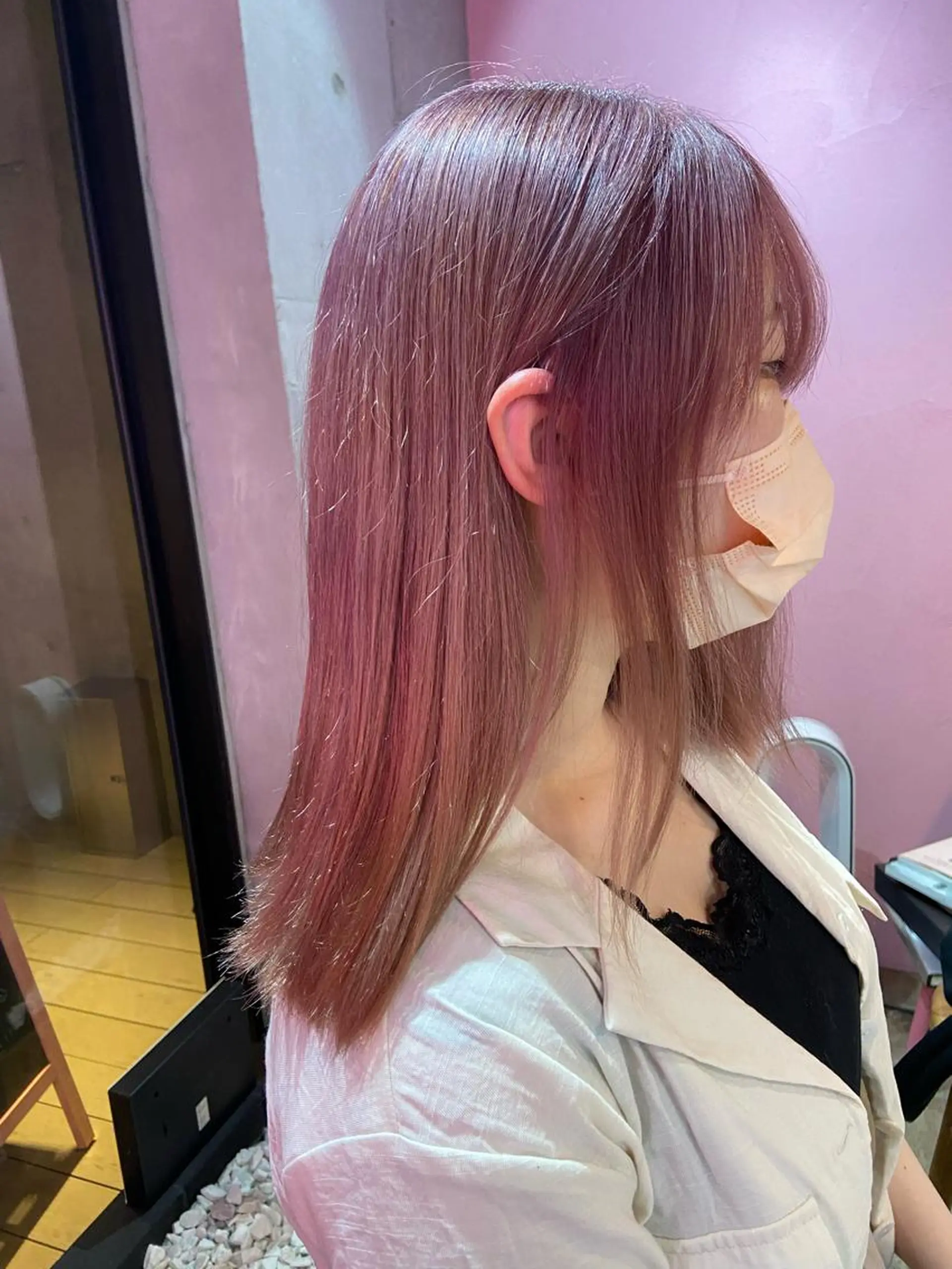 カラー バレイヤージュ ブリーチ デザインカラー ハイライトカラー インナーカラー 艶感透明感カラー🤍 hinaのヘアスタイル