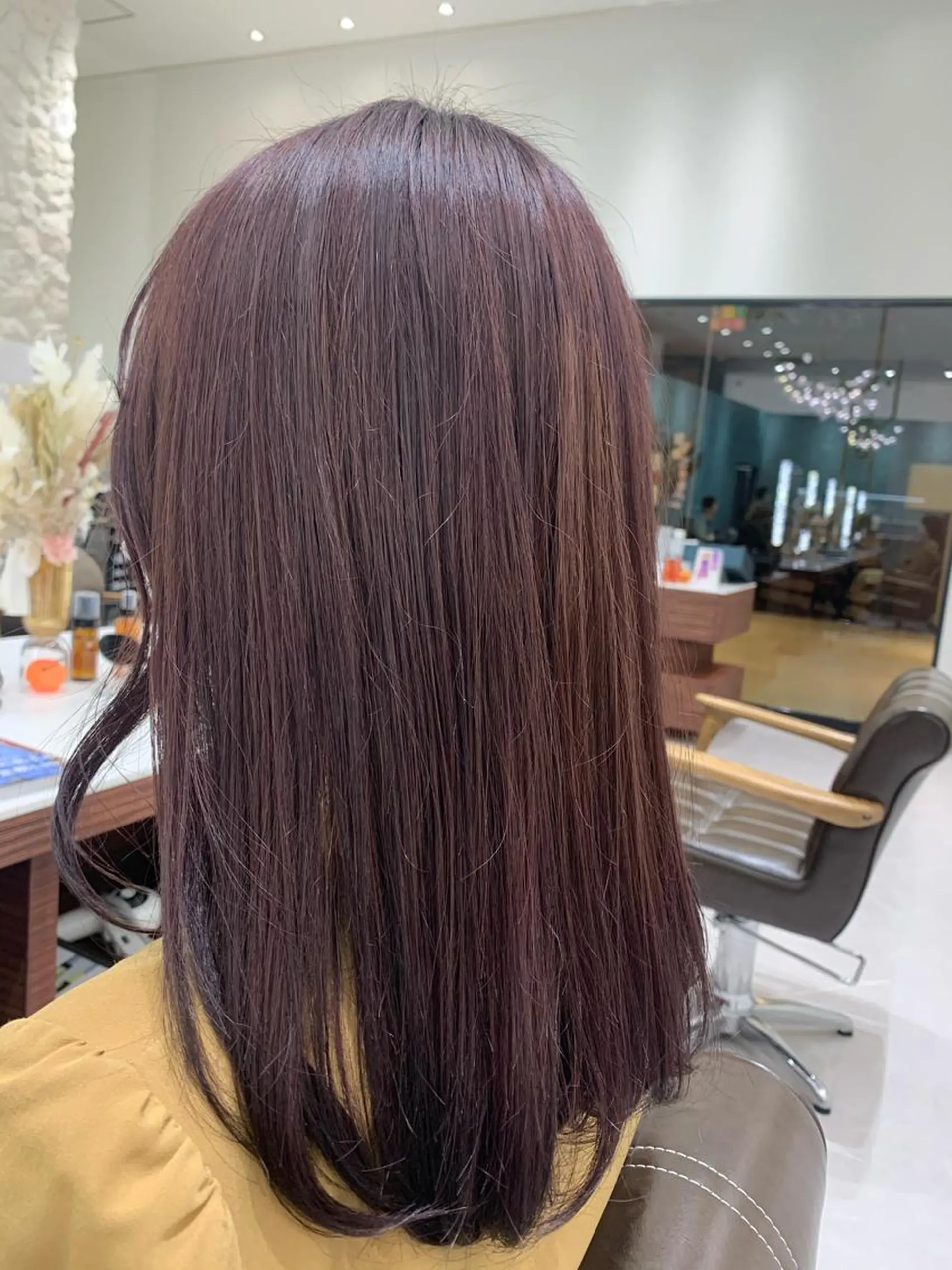 カラー ヘアカラー 大橋 拓実のヘアスタイル