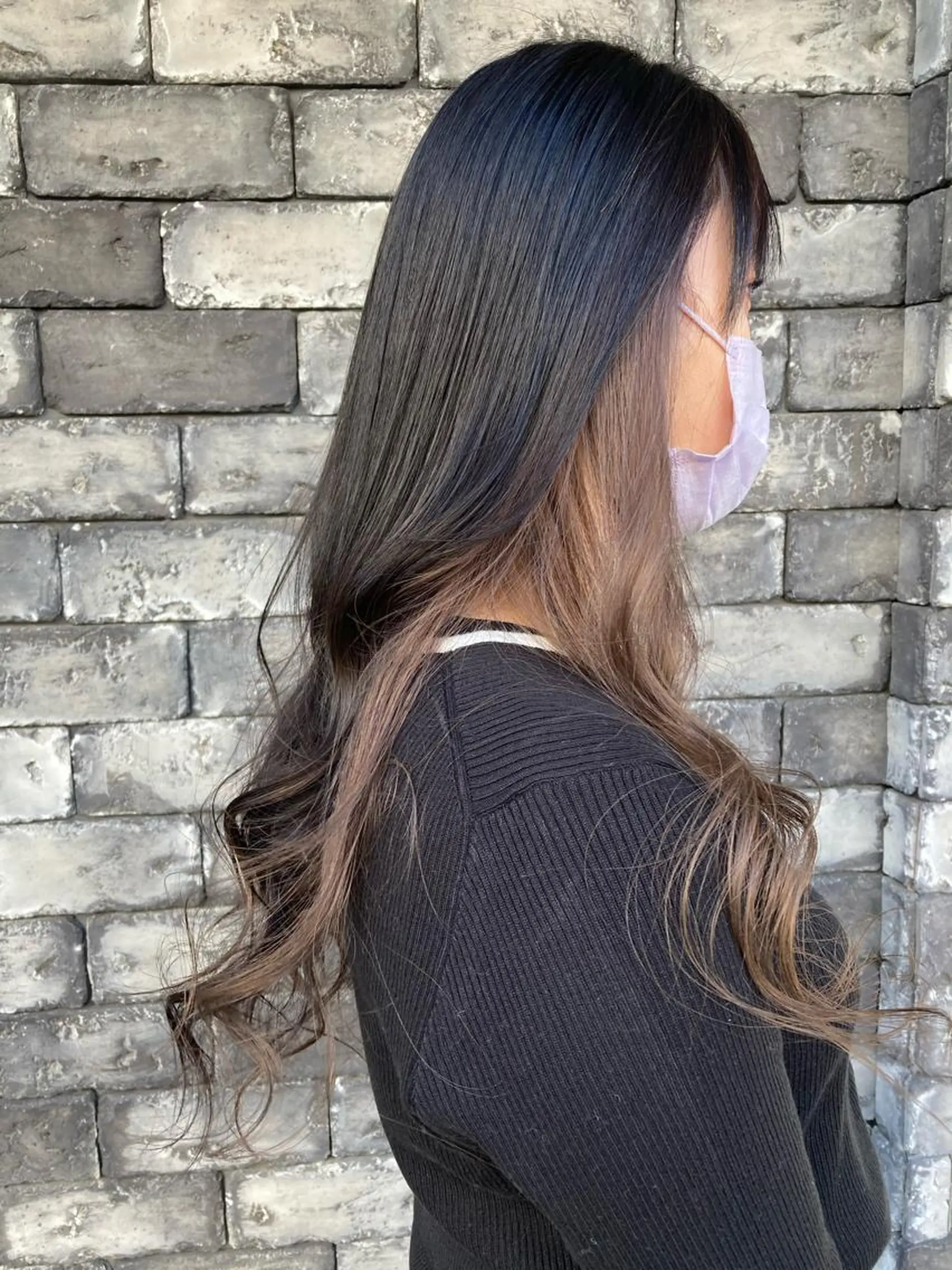 ロング カラー カット ヘアカラー トリートメント ✂️似合わせの魔術師 石田一樹✂️のヘアスタイル