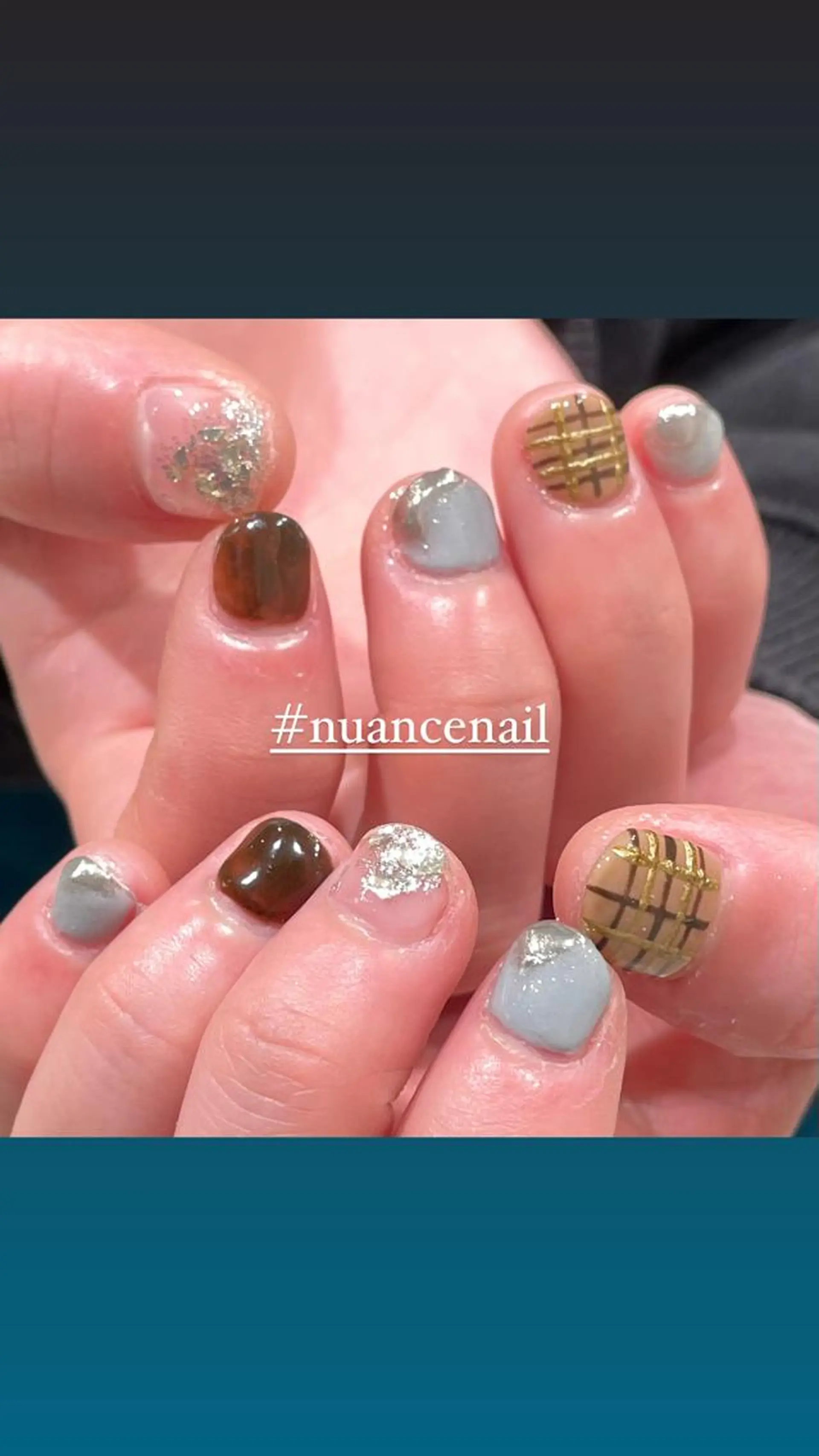 ネイル ニュアンスネイル ハンドネイル 淡色ネイル 🎀moeのネイルデザイン