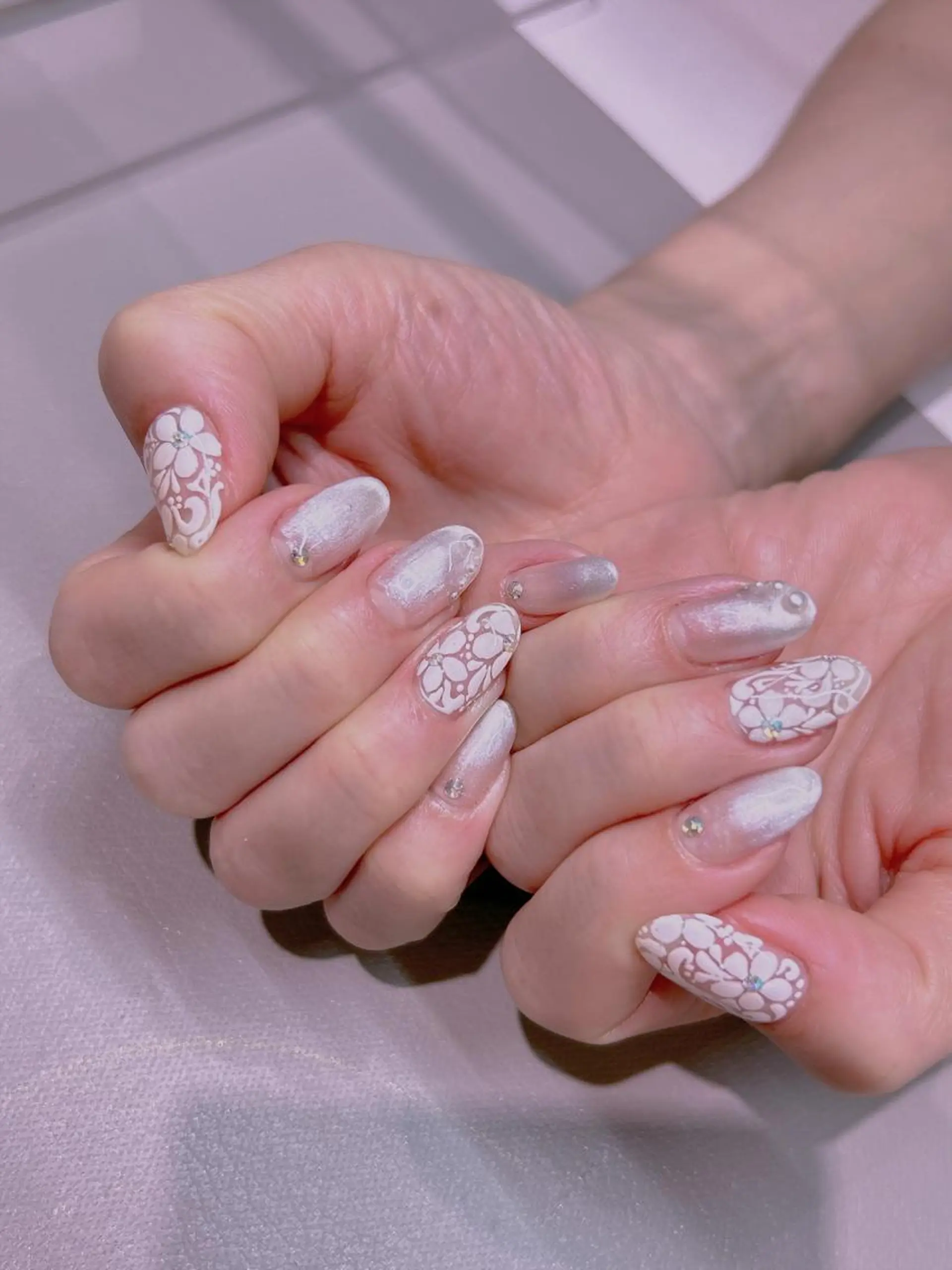 ネイル 長さだし専門店 M2　rikaのネイルデザイン