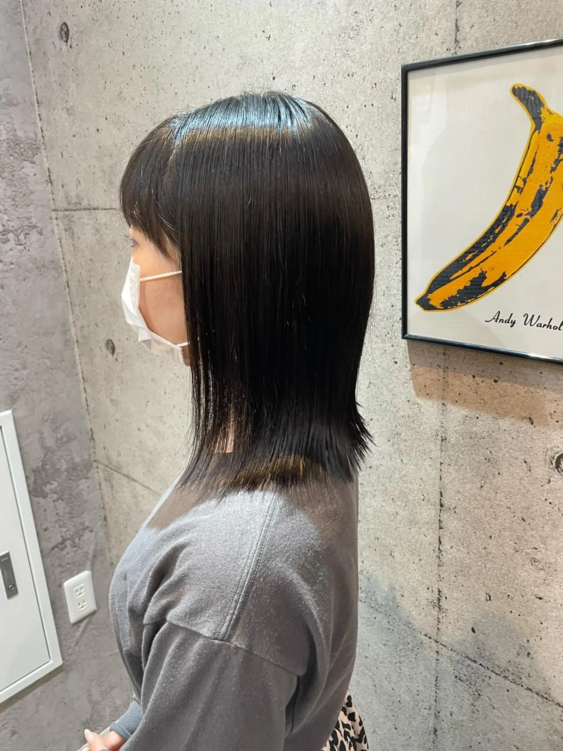 ミディアム 縮毛矯正 🔷ブリーチバレイヤ ージュ🔷飯野達也のヘアスタイル