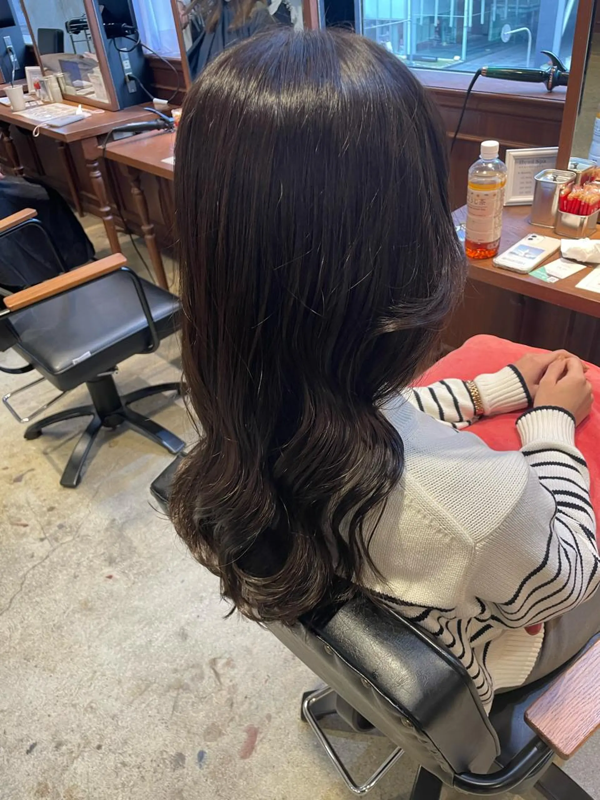 ロング カット ヘアカラー トリートメント ｅｒｉ 🧴🫧のヘアスタイル