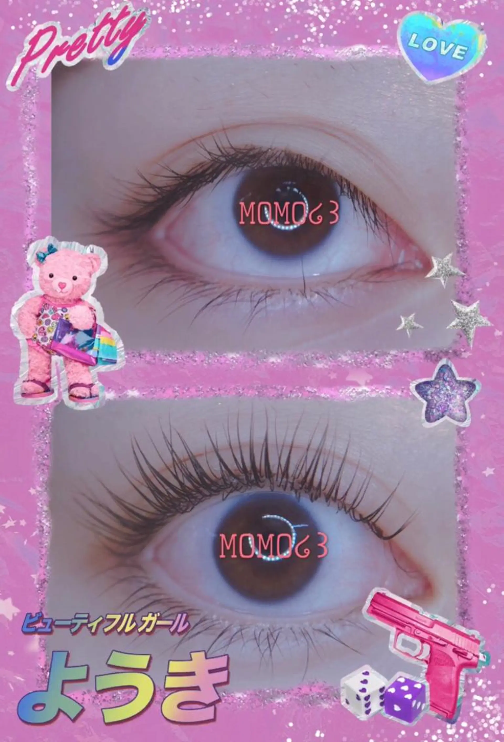 マツエク・マツパ パリジェンヌラッシュリフト モテデザインのプロ モモ🍑のマツエク・マツパデザイン