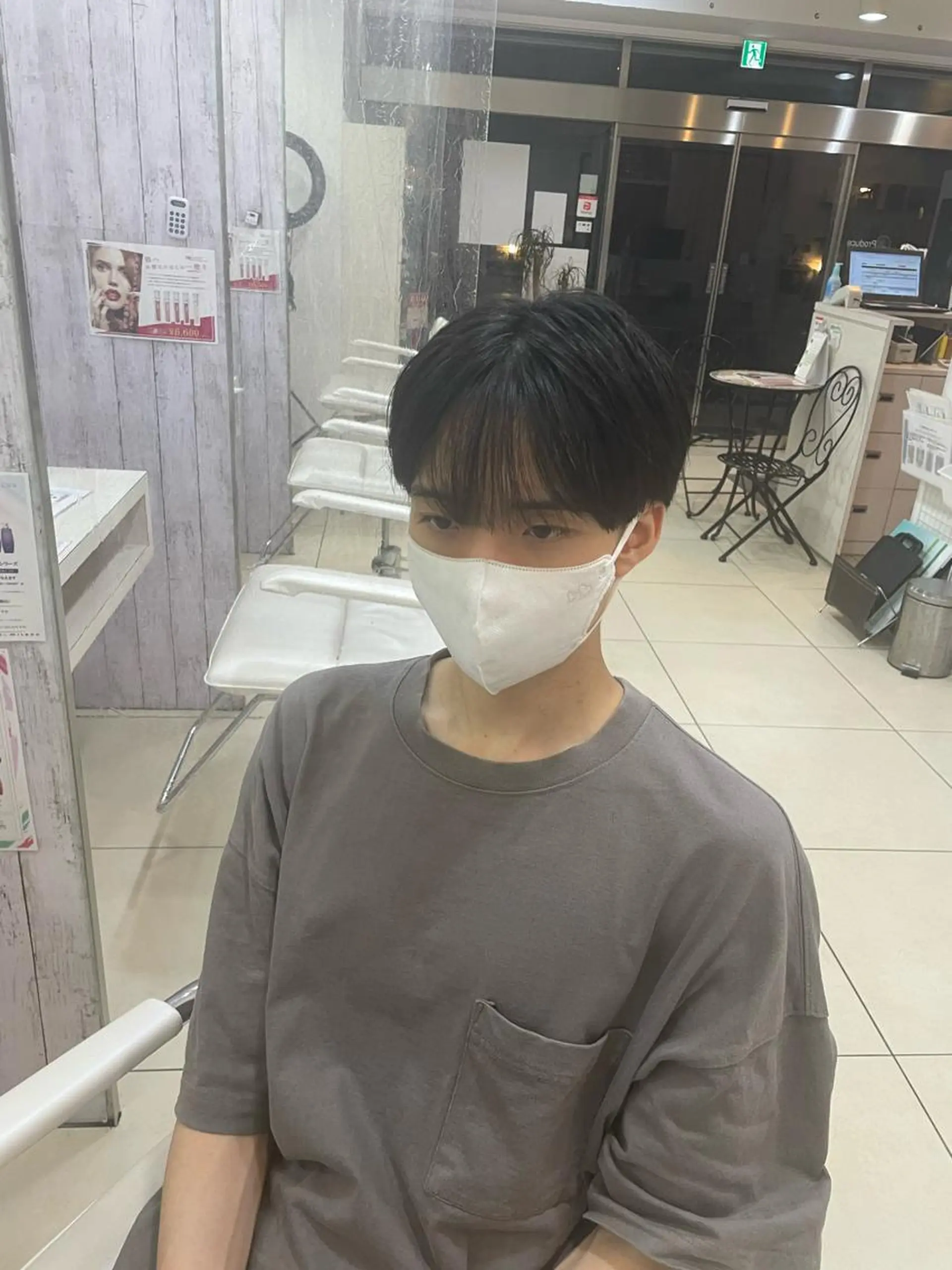 ショート 【髪質改善カラー】 瀧田嵐士🇰🇷のヘアスタイル