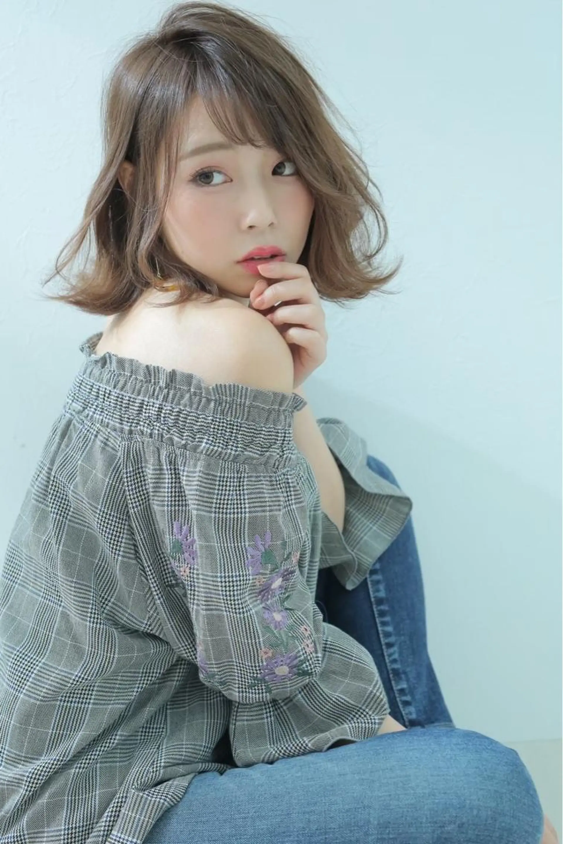 ショート LEVIJU hair所属・韓国ヘア🕊村上 ののこ🕊のヘアスタイル