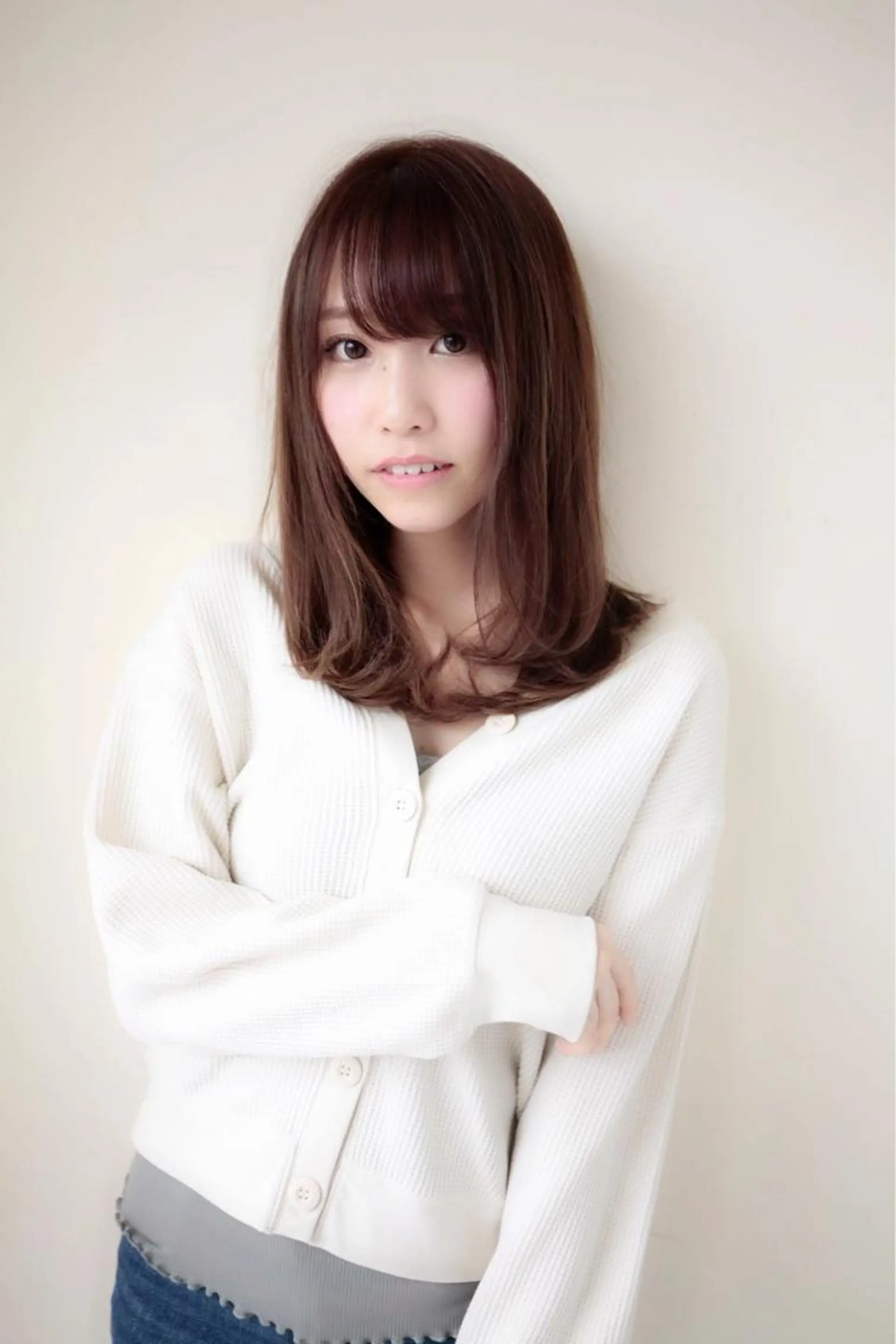 ミディアム カラー CHAINON 近鉄奈良店のヘアスタイル