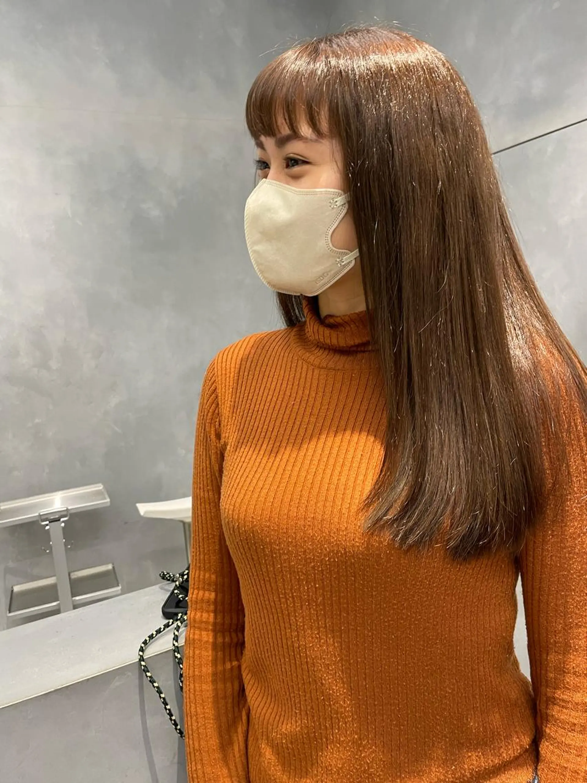 ロング 保野加/トレンドボブ 透明感爆発カラーのヘアスタイル