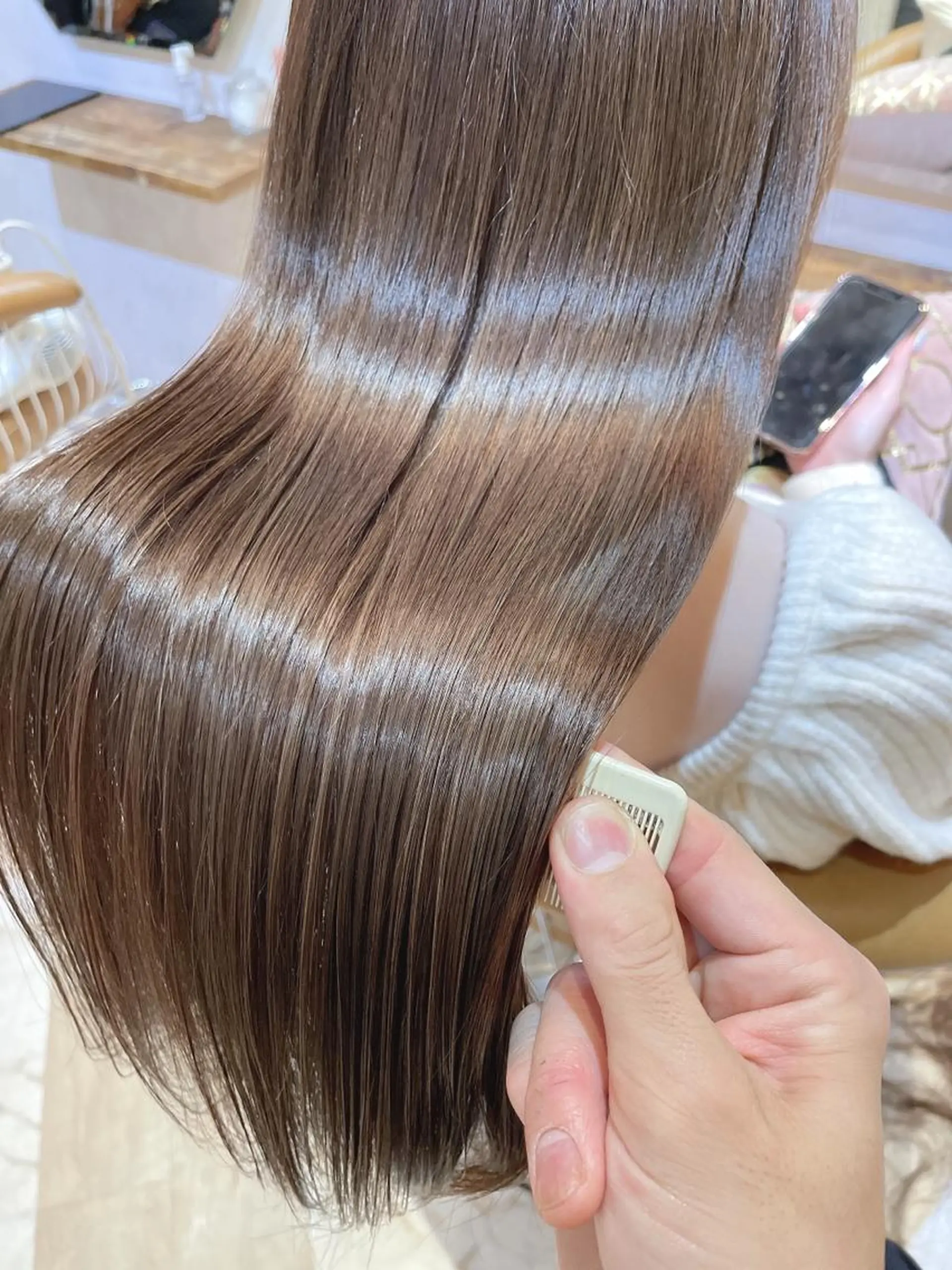 トリートメント ボンドストーリーノヴァ所属・縮毛矯正・髪質改善 ❣️三浦正也のヘアスタイル