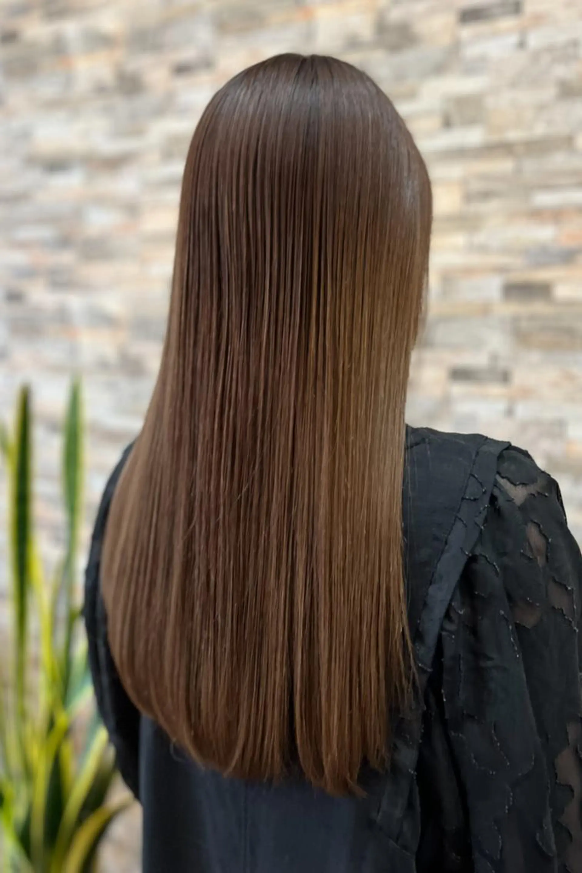 ロング 髪質改善 縮毛矯正 トリートメント カット 縮毛矯正 トリートメント DAISUKE 　のヘアスタイル