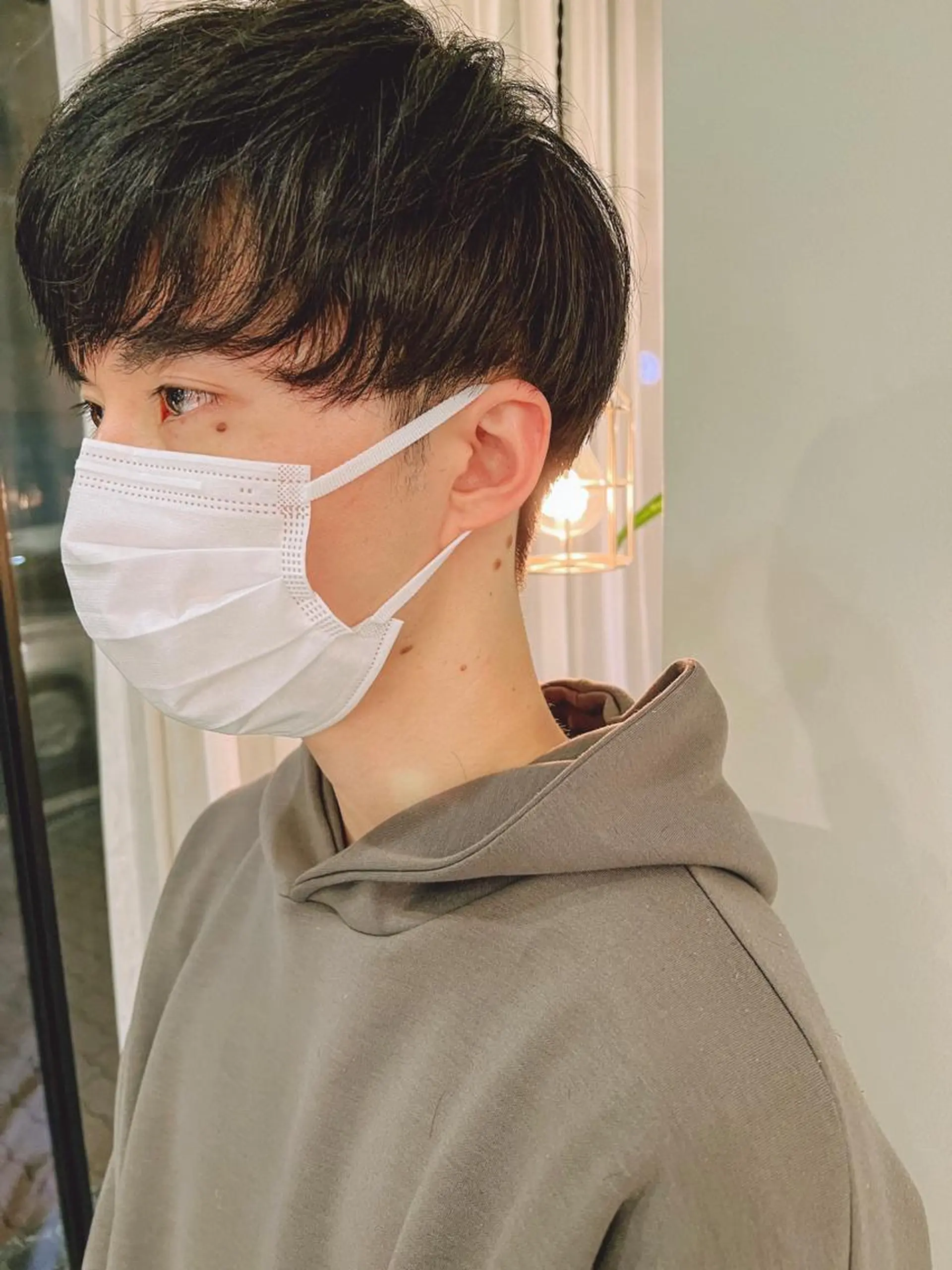 メンズ マッシュ ツーブロック 刈り上げ 🌈ケアブリーチ🌈 おぐまなつきのヘアスタイル