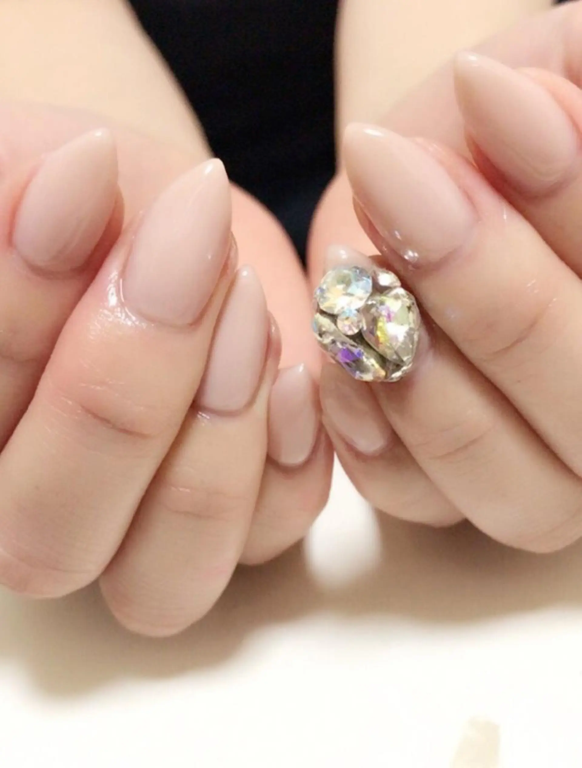 ネイル ワンカラーネイル シンプルネイル 吉冨 光恵のネイルデザイン