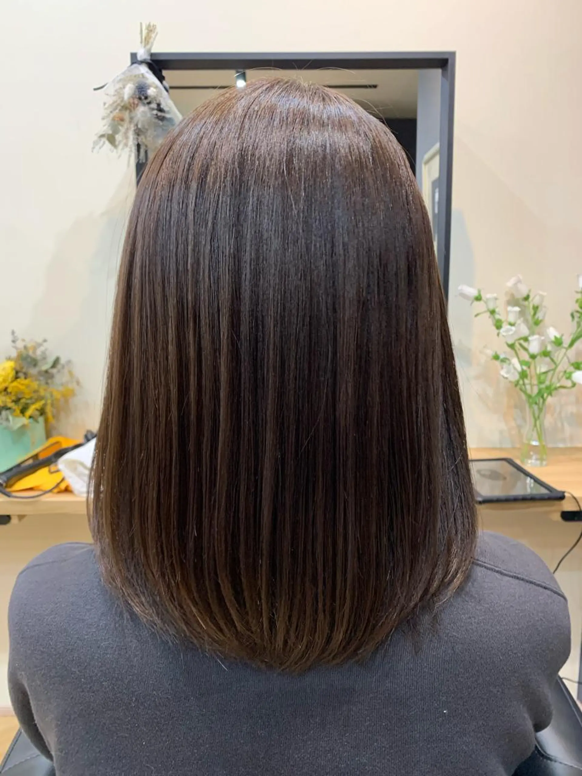 カラー 長野 歌穂のヘアスタイル