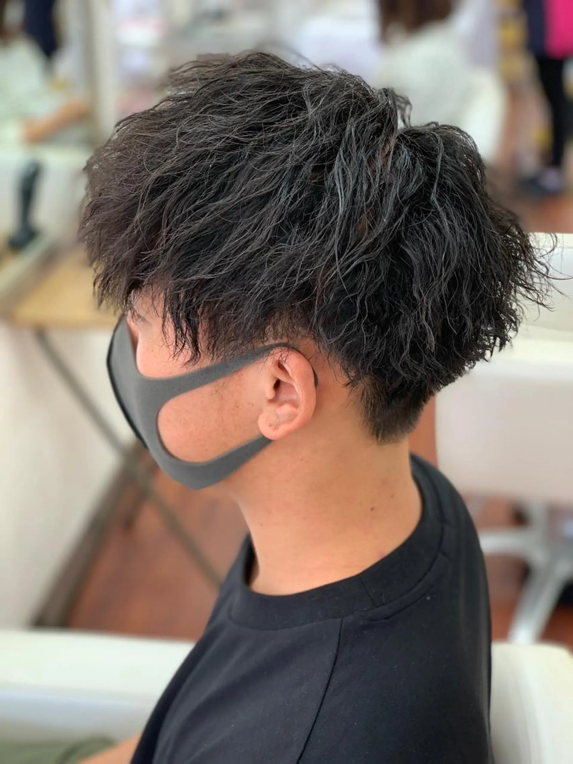 メンズ メンズパーマ 👑ツイスパ👑 中谷 陸のヘアスタイル