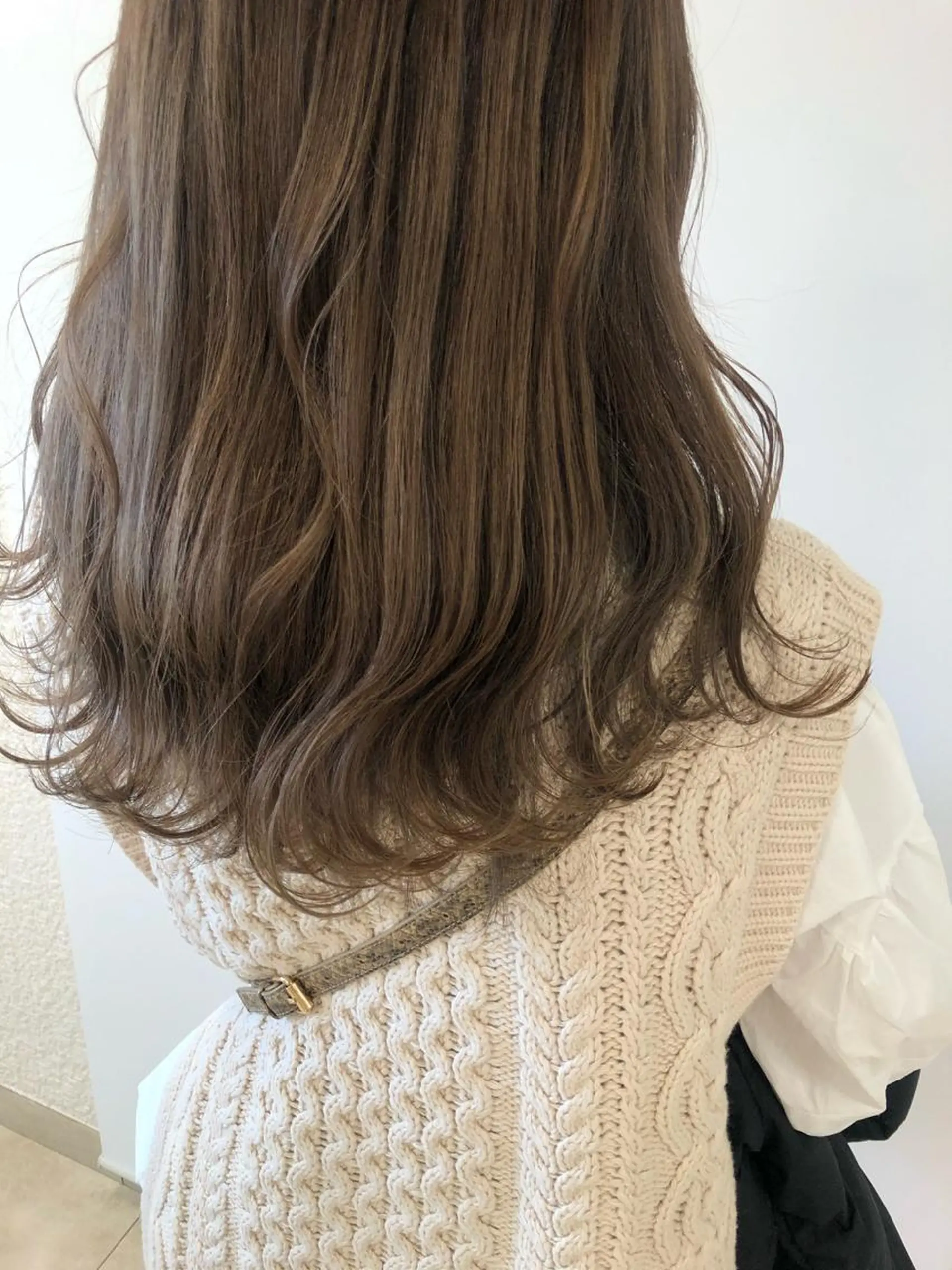 ロング カラー ヘアカラー トリートメント 盛れるレイヤーカット 得意🌹井上美沙のヘアスタイル