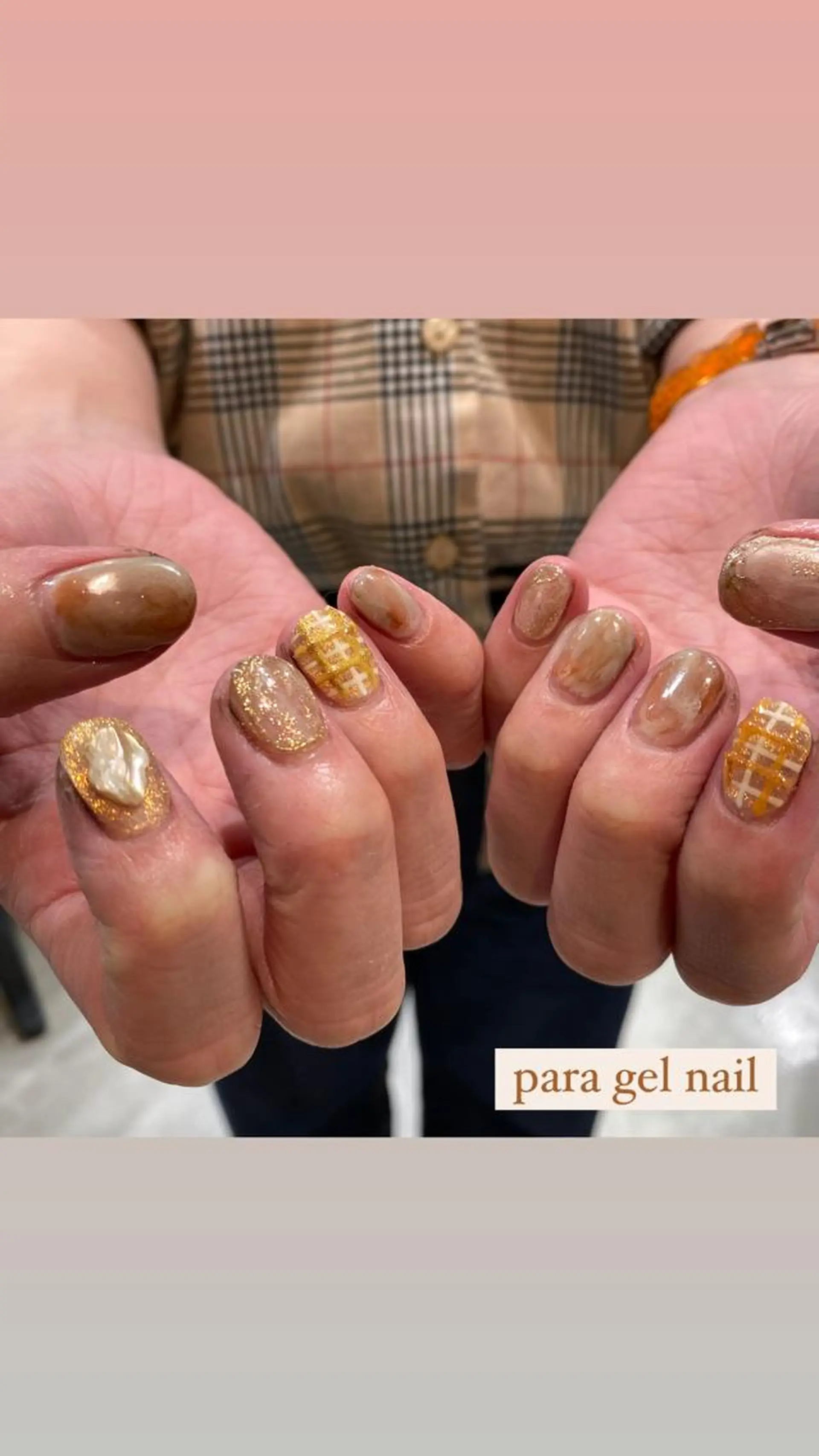 ネイル ジェルネイル パラジェル ハンドネイル 淡色ネイル 🎀moeのネイルデザイン