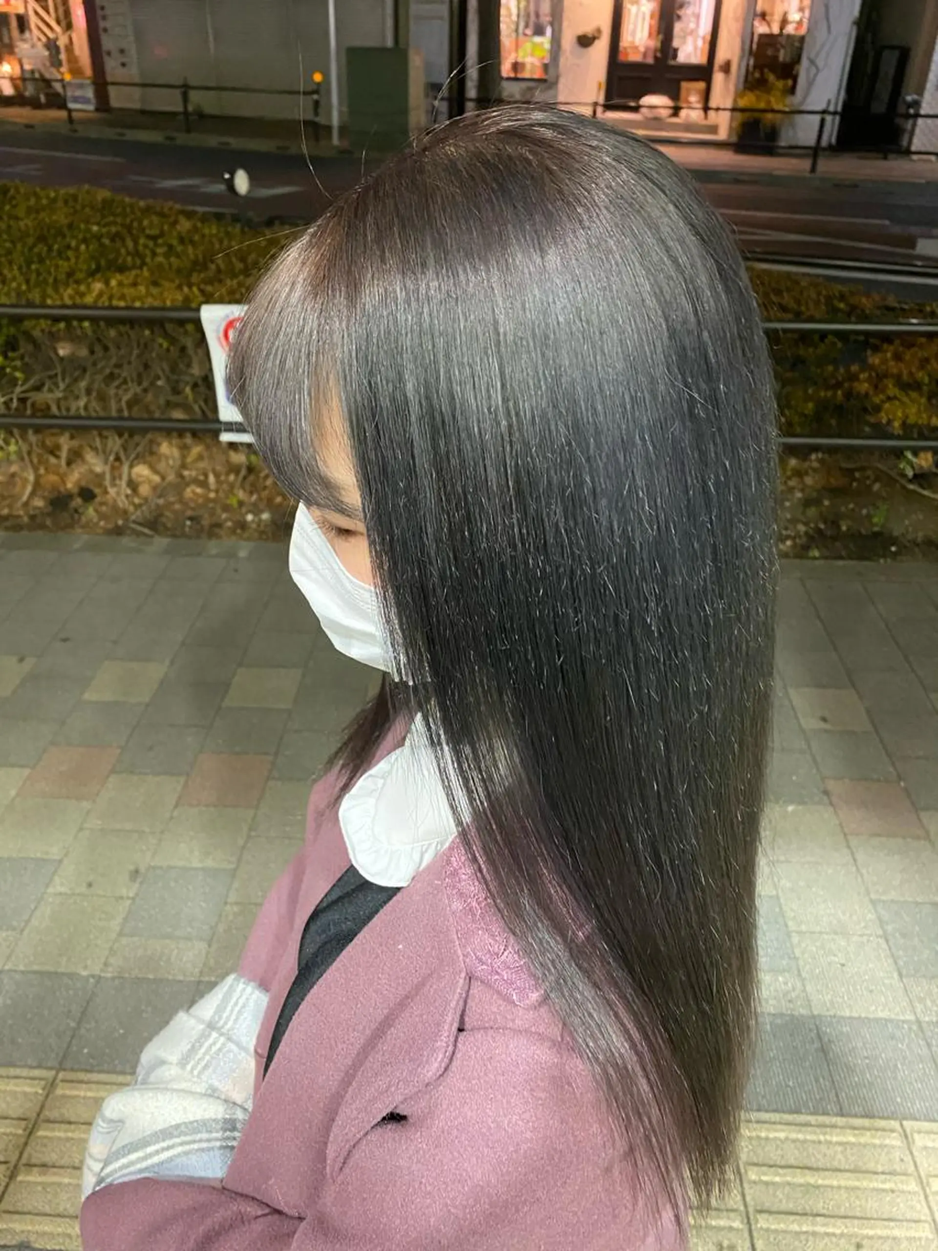 ロング カラー ヘアアレンジ TSUNA 🌙 Lim 五反田のマツエク・マツパデザイン