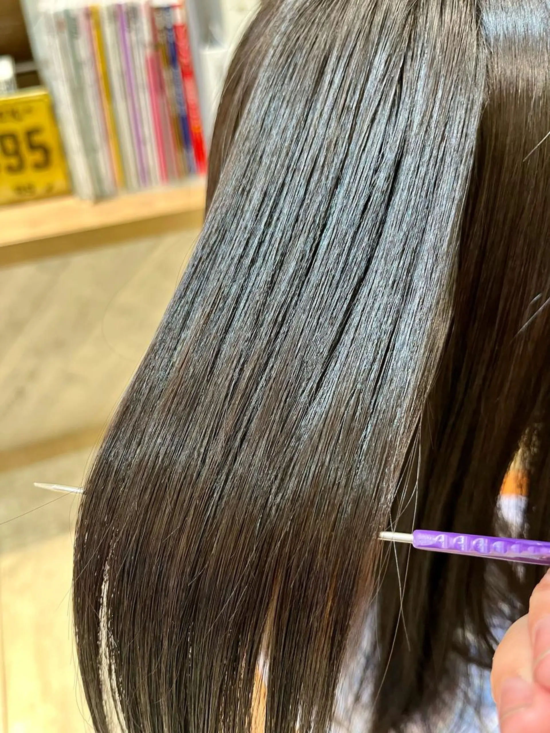 ミディアム 🫧ハイトーン個性髪 🫧マヤのヘアスタイル