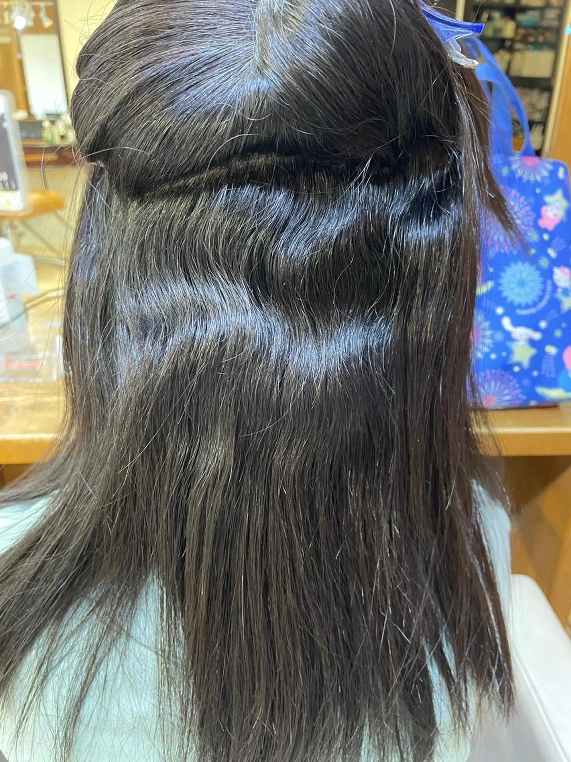 ミディアム 髪質改善 縮毛矯正 山木 裕子のヘアスタイル