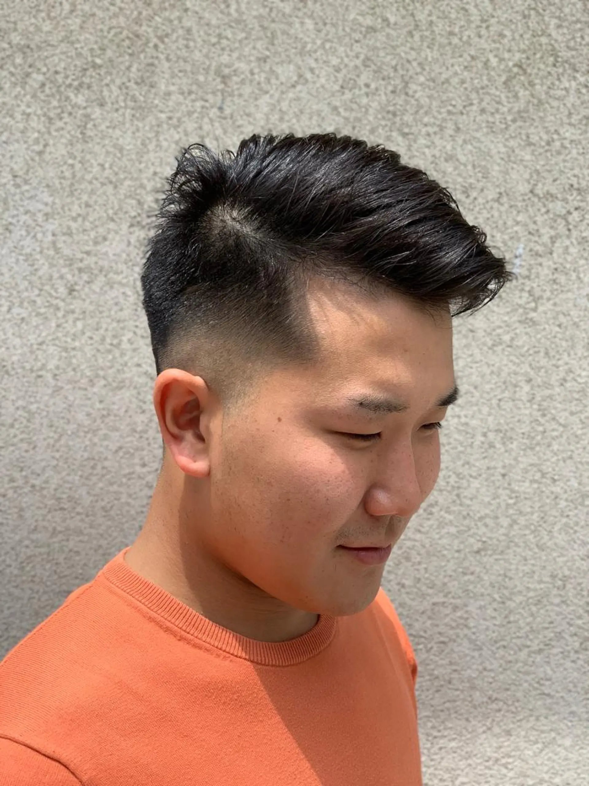 メンズ 上石神井メンズパーマ 飯田徹のヘアスタイル