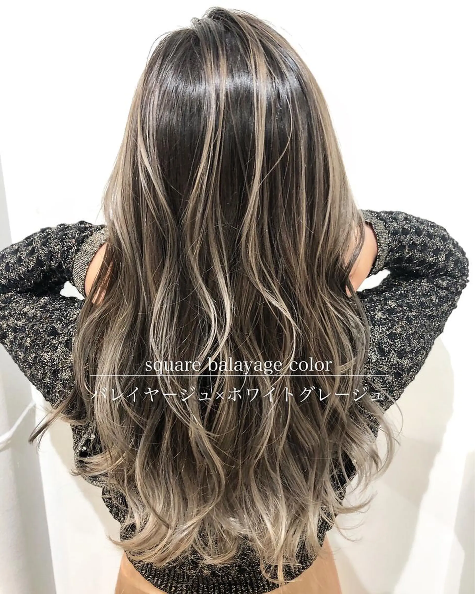 ロング カラー ヘアアレンジ 透明感カラー デザインカラー トリートメント 阿部 圭悟のヘアスタイル