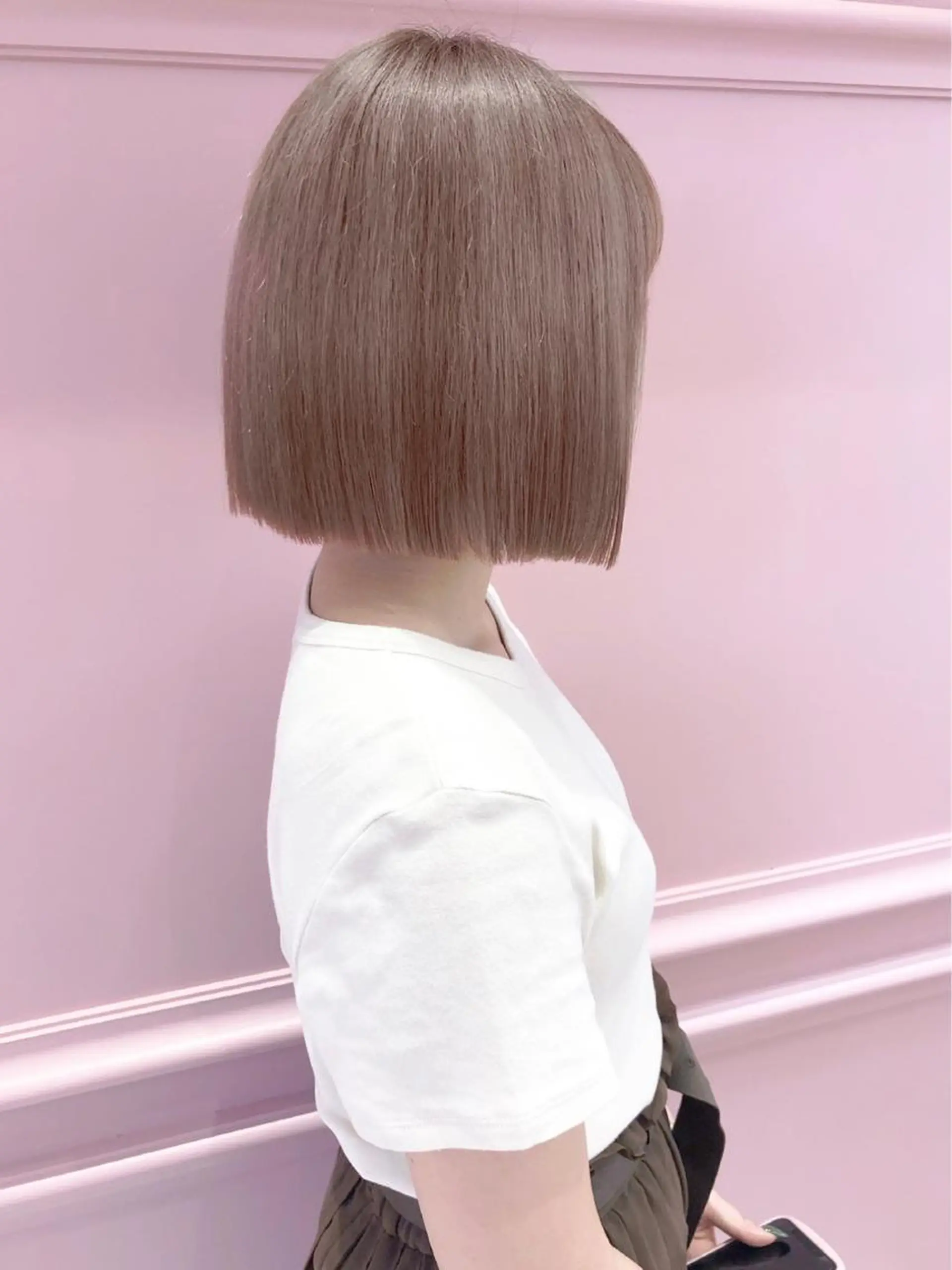 ショート Su-chi-🧴 /ミルクティーカラーのヘアスタイル