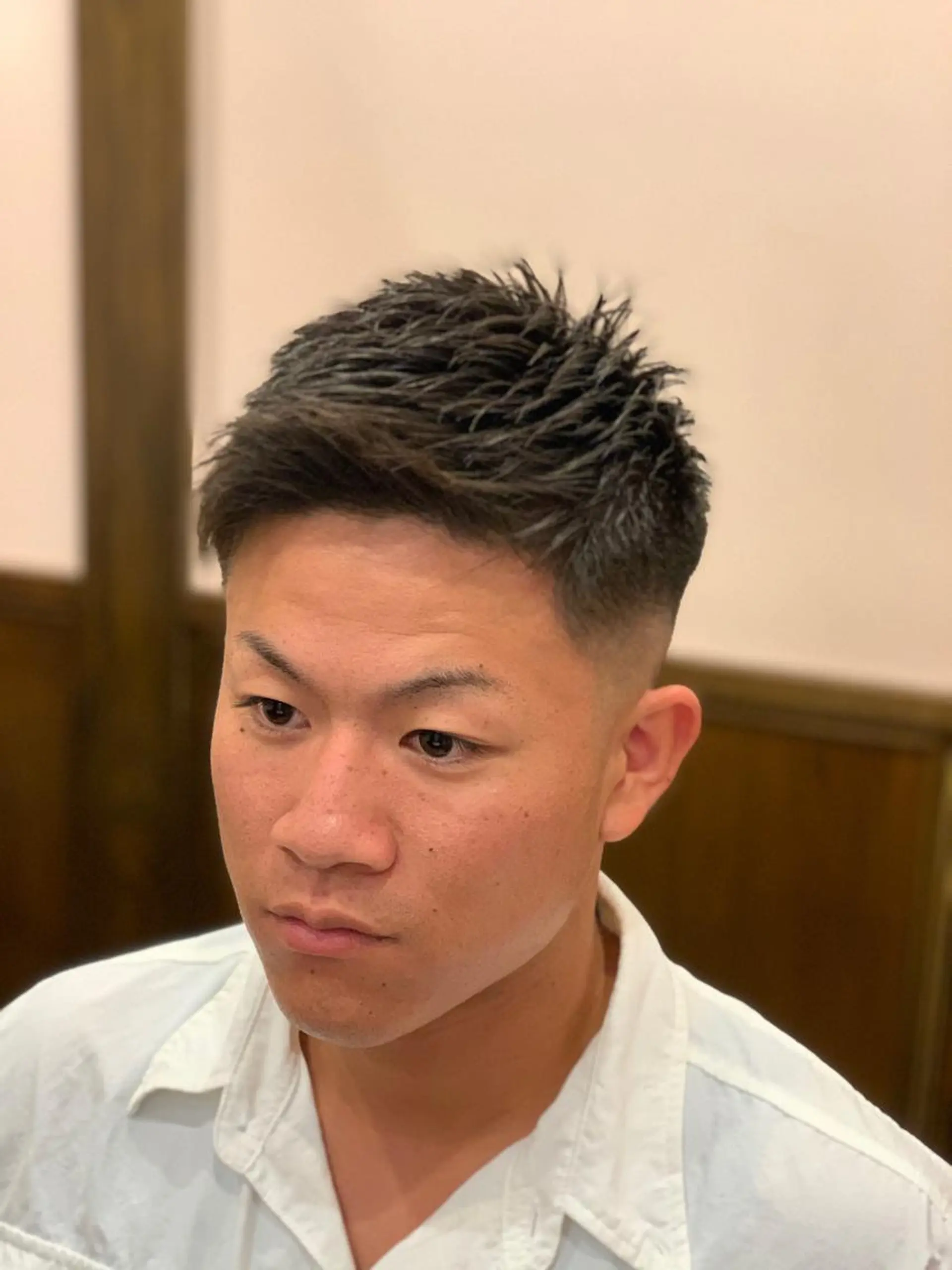 ショート HIRO銀座　バーバーショップ大宮所属・ヒロ銀座 林のヘアスタイル