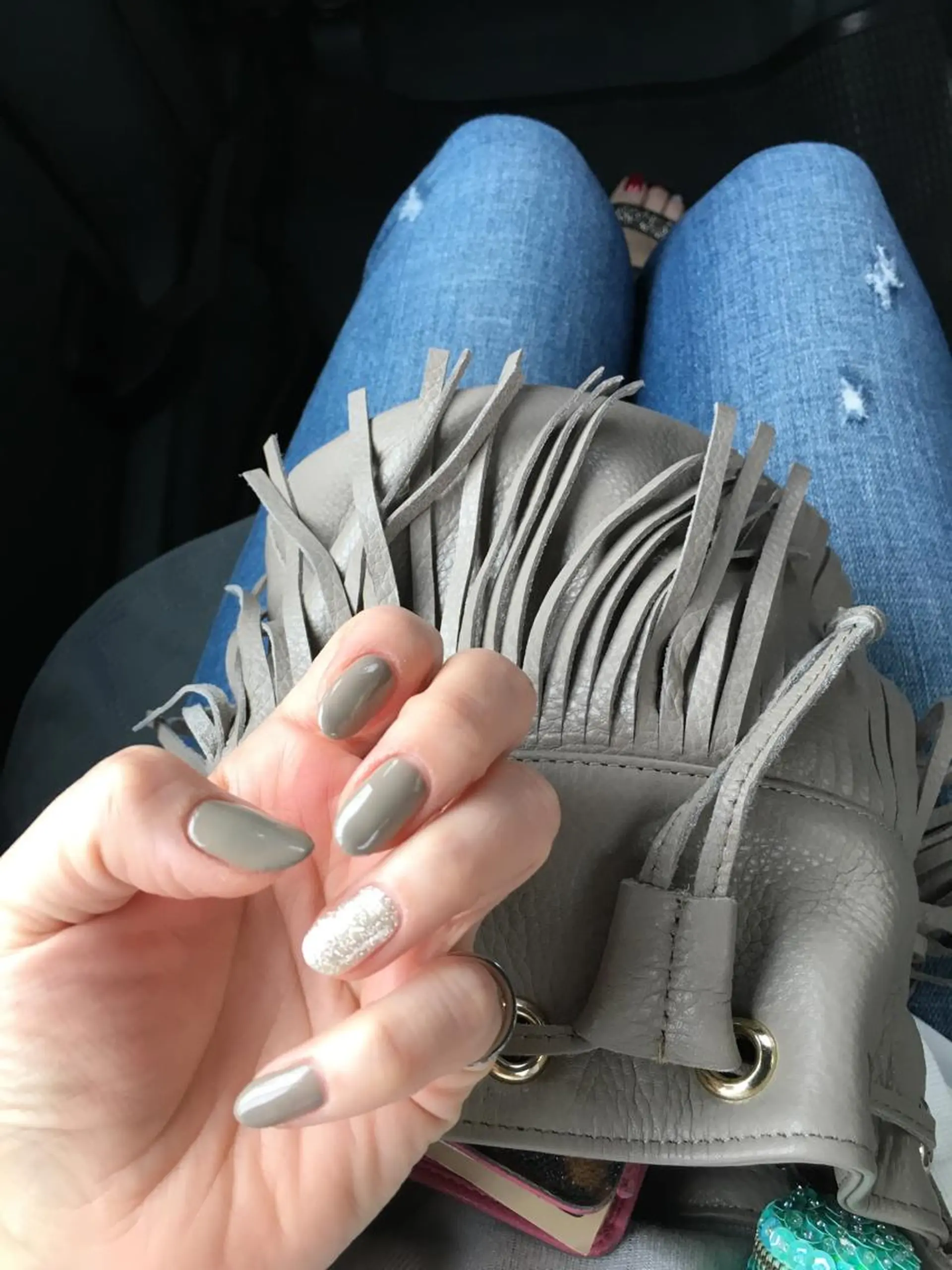 ネイル ワンカラーネイル ショートネイル 石原 夕華のネイルデザイン