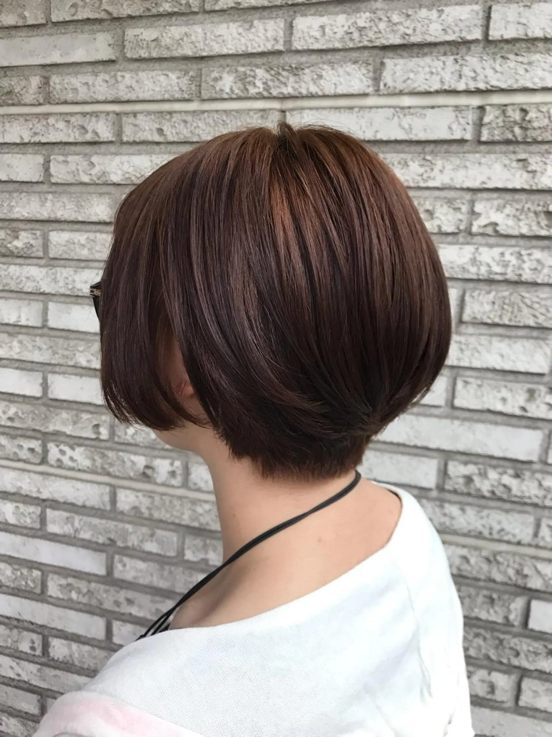 ショート 大石 さやかのヘアスタイル