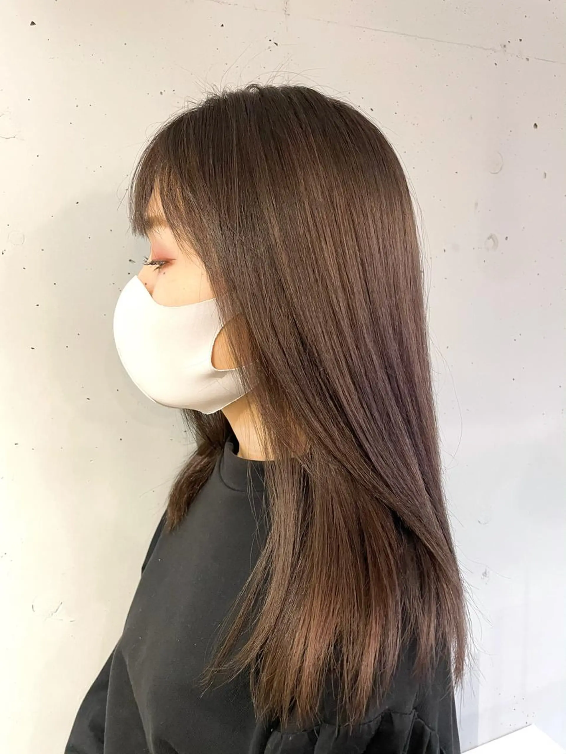 ロング カラー 東 みのりのヘアスタイル