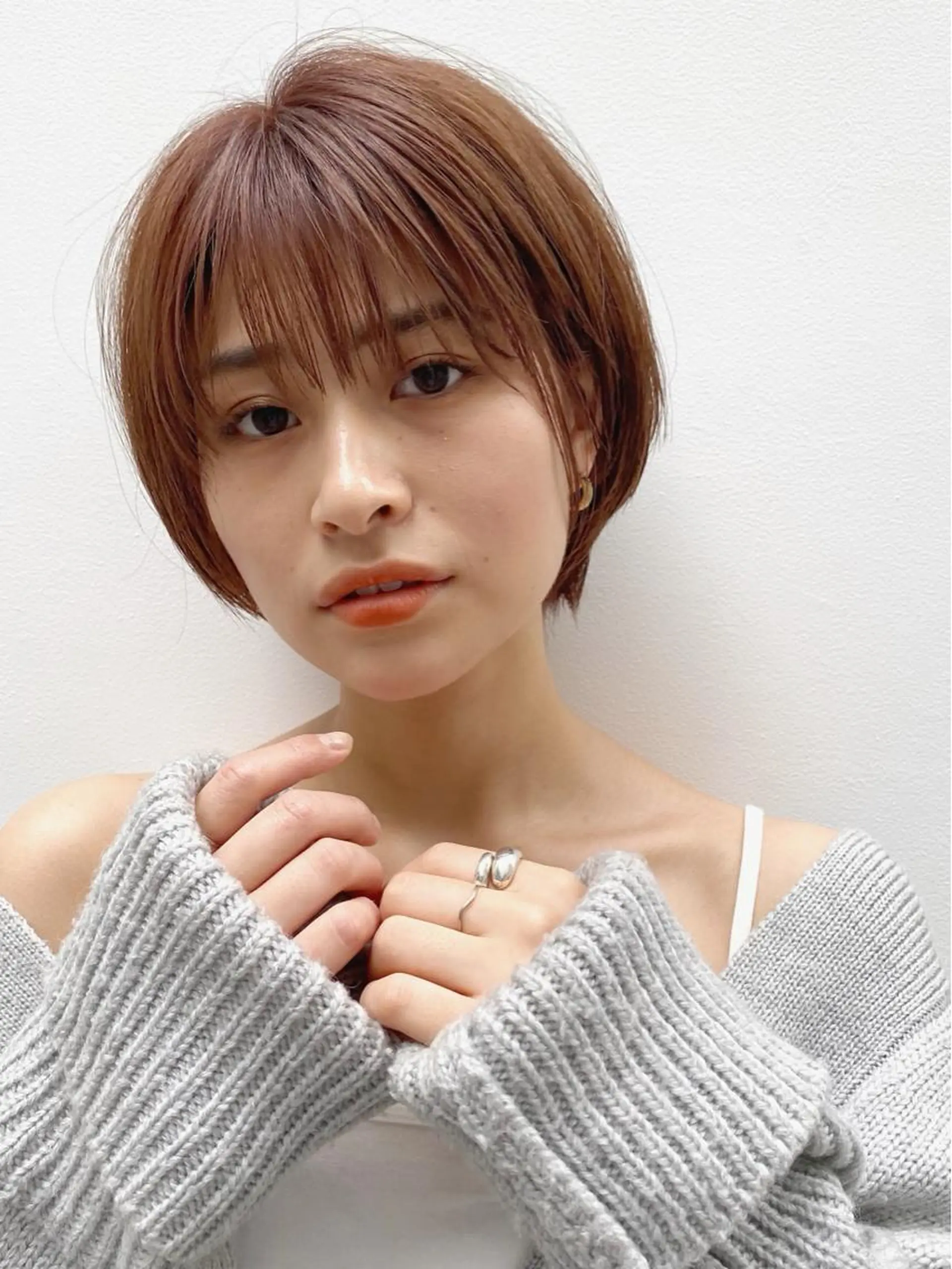 ショート カラー ブリーチ 透明感カラー ブリーチなしカラー カット ヘアカラー トリートメント 🉐メンズヘア特化 men's/ケンイチのヘアスタイル