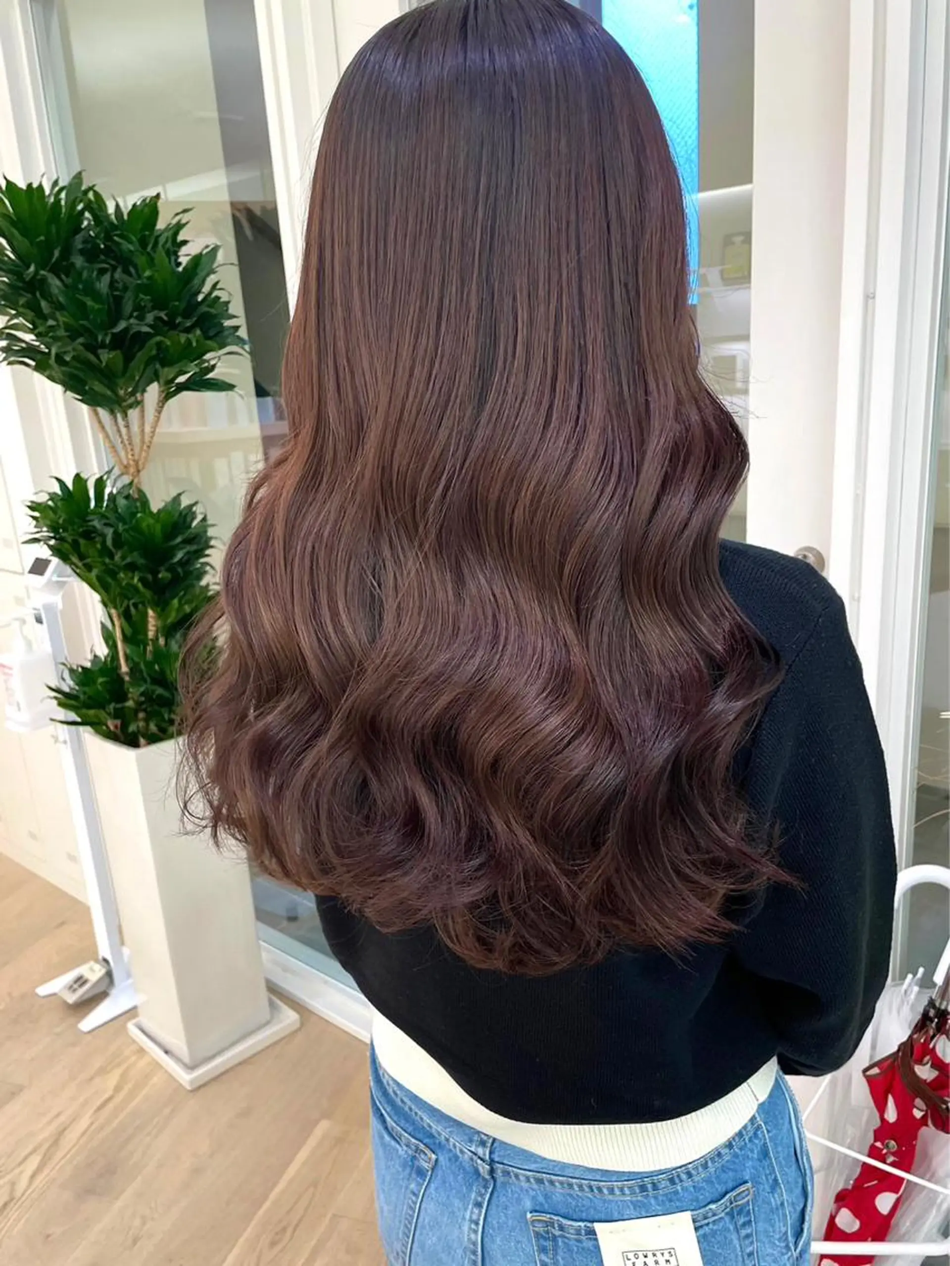 ロング カラー Parve Mix /頓宮 稚愛🤍のヘアスタイル